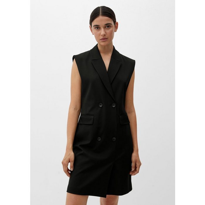 s.Oliver BLACK LABEL Minikleid Kleid im Blazer-Look