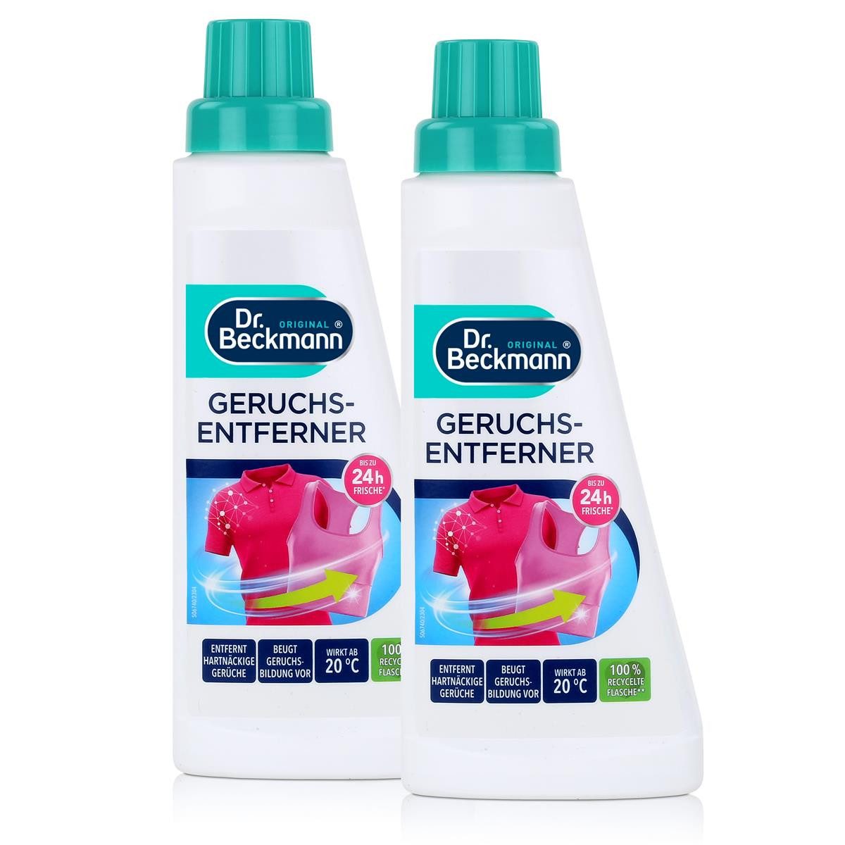 Dr. Beckmann Dr. Beckmann Geruchs-Entferner 500 ml - Geeignet für alle Textilien (2 Spezialwaschmittel
