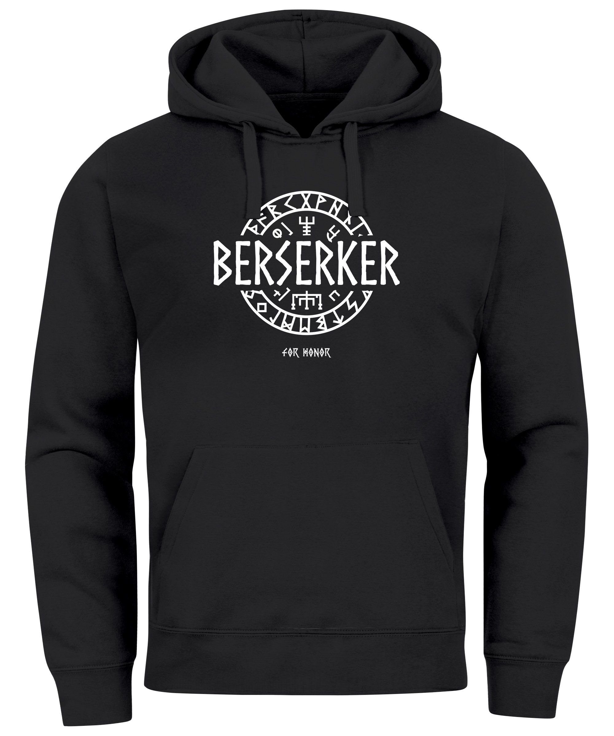 MoonWorks Hoodie Hoodie Herren Berserker For Honor Wikinger Runen Vikings M günstig online kaufen