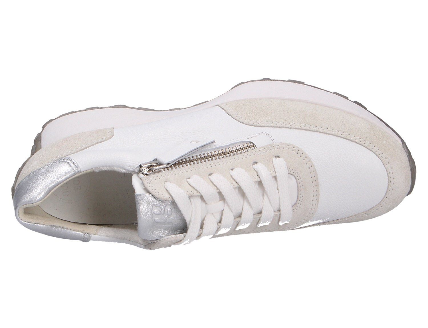 Paul Green Sneaker (033) Weiß/Offwhite Modischer Schnitt