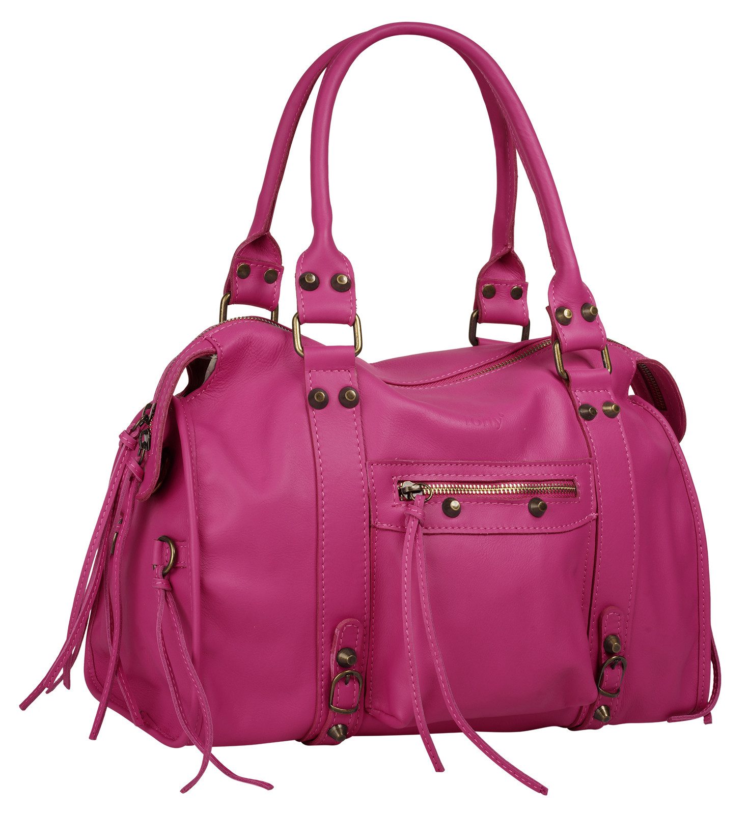forty° Shopper, echt Leder, Made in Italy