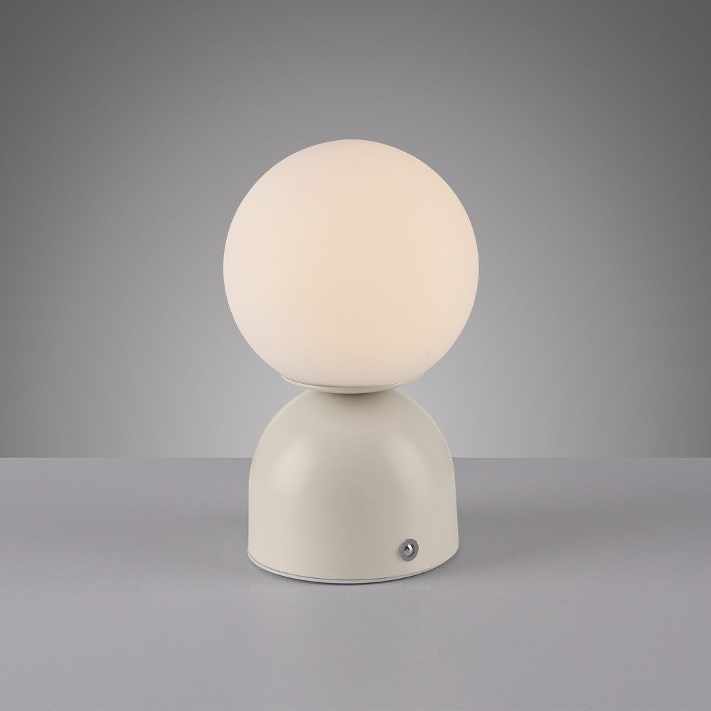 SCHÖNER WOHNEN-Kollektion LED Tischleuchte LED Tischlampe RUDI, Dimmbar, CCT, USB, 1xLED-Board/1,20W/3000K, warmweiß, Akku USB, Dimmbar Touchdimmer CCT – Bild 4 von 5