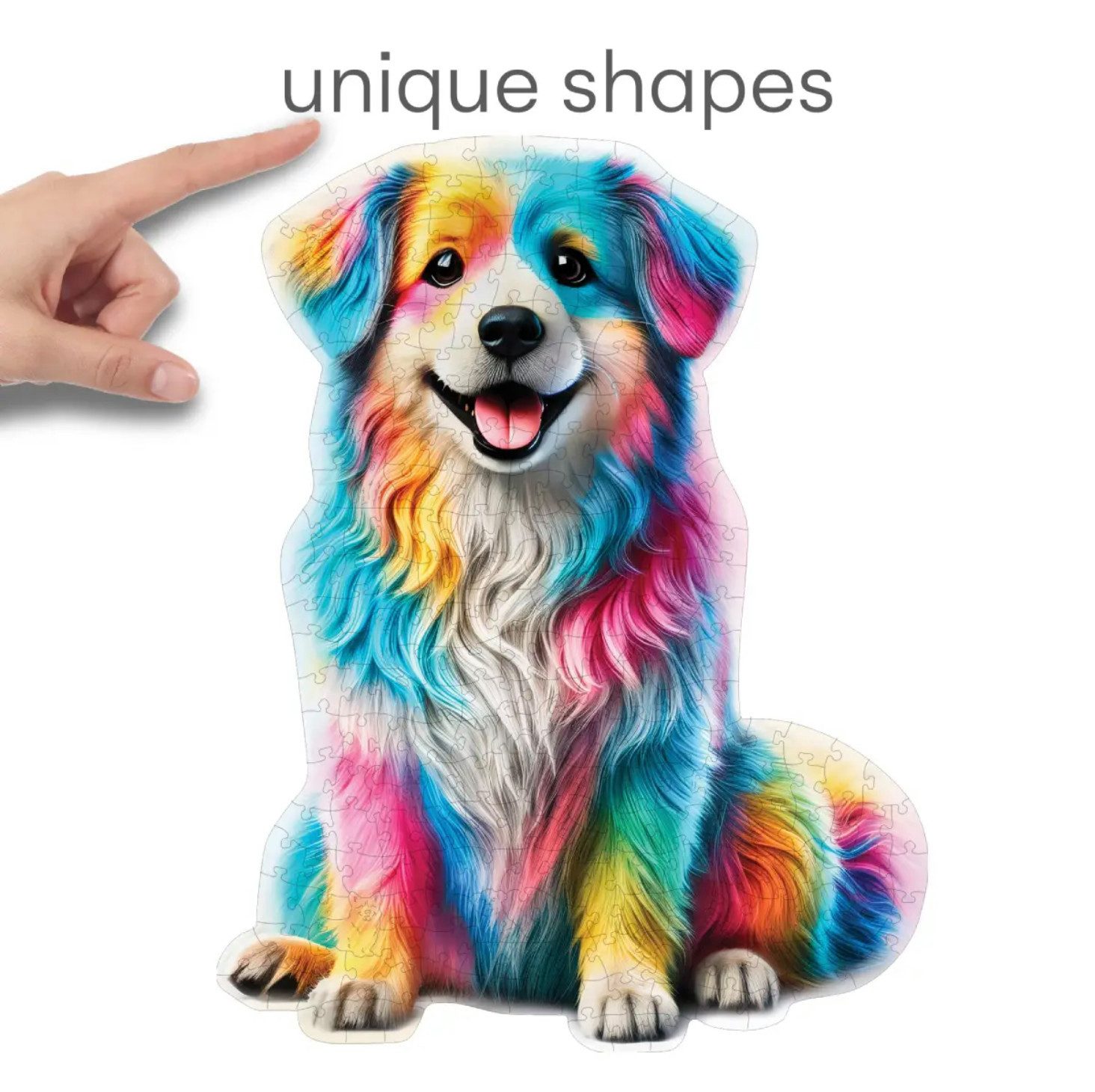 Wooden City Puzzle Holzpuzzle Buntes 250-teiliges günstig online kaufen