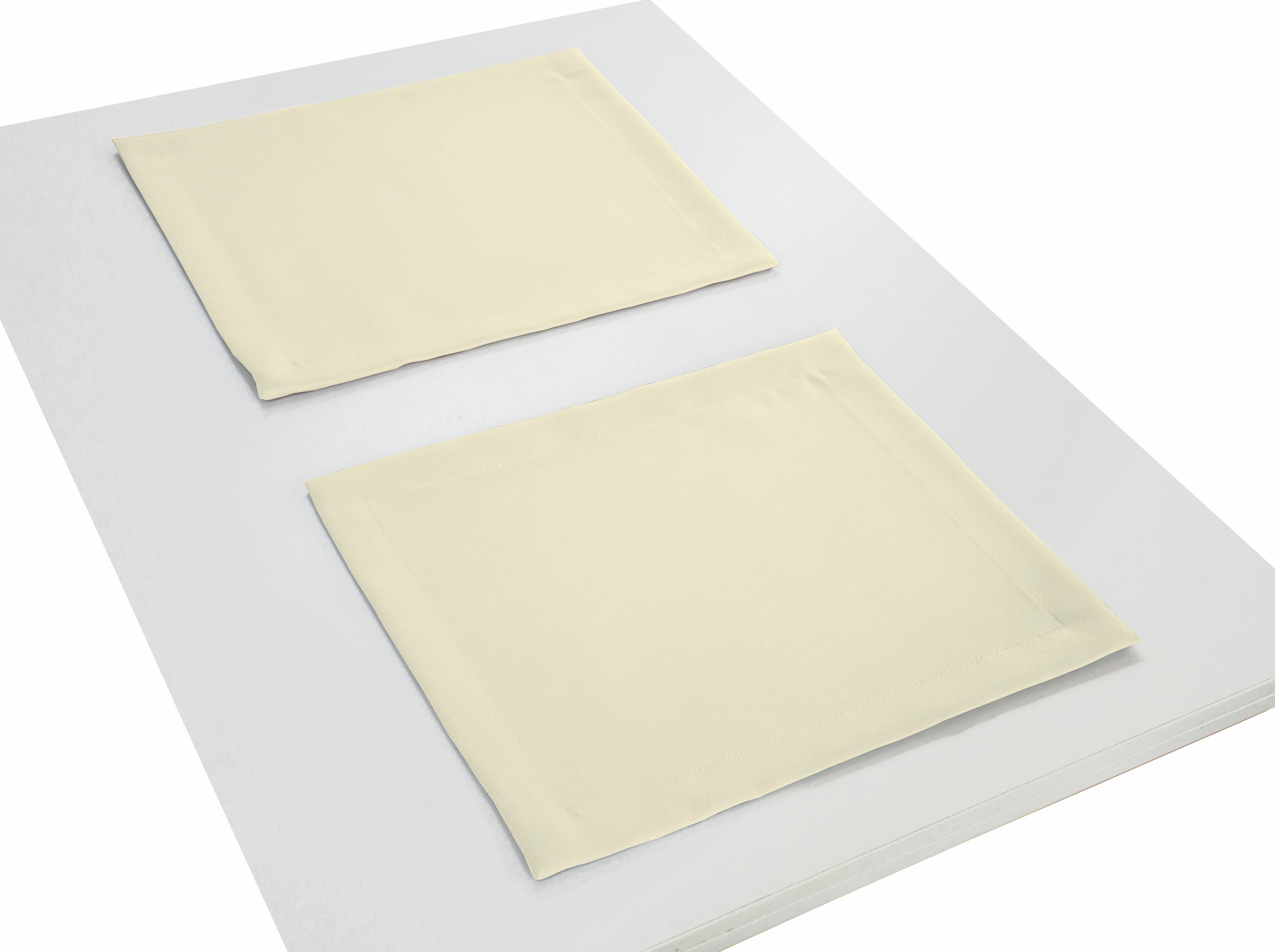 Wirth, 2-St) (Packung, Platzset, beige WirthNatur,