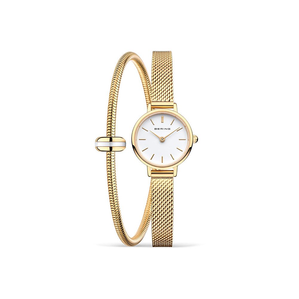 Bering Quarzuhr Bering Classic gold glänzend günstig online kaufen
