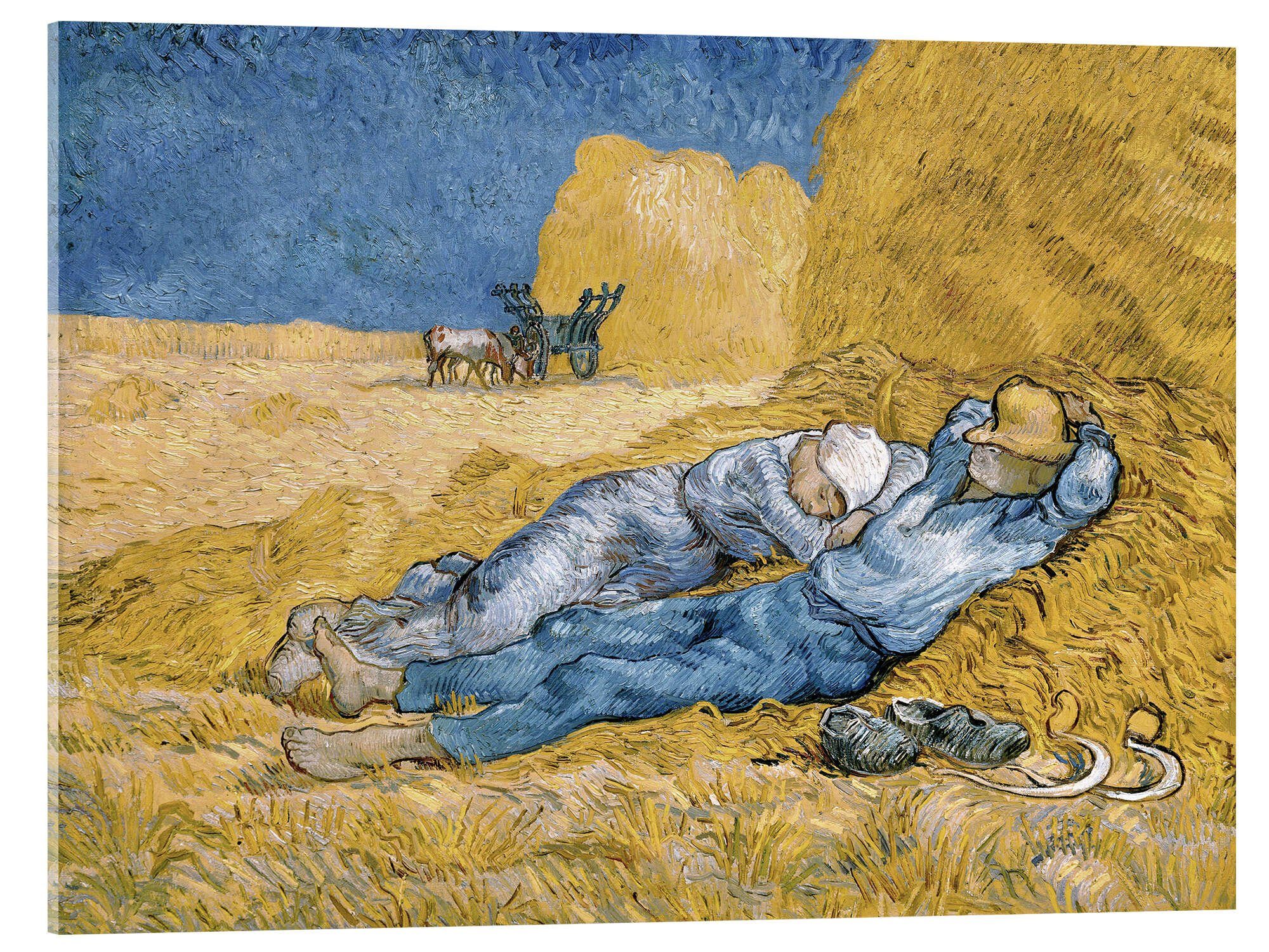 Posterlounge Wandbild Mittagsrast, Vincent van Gogh, günstig online kaufen