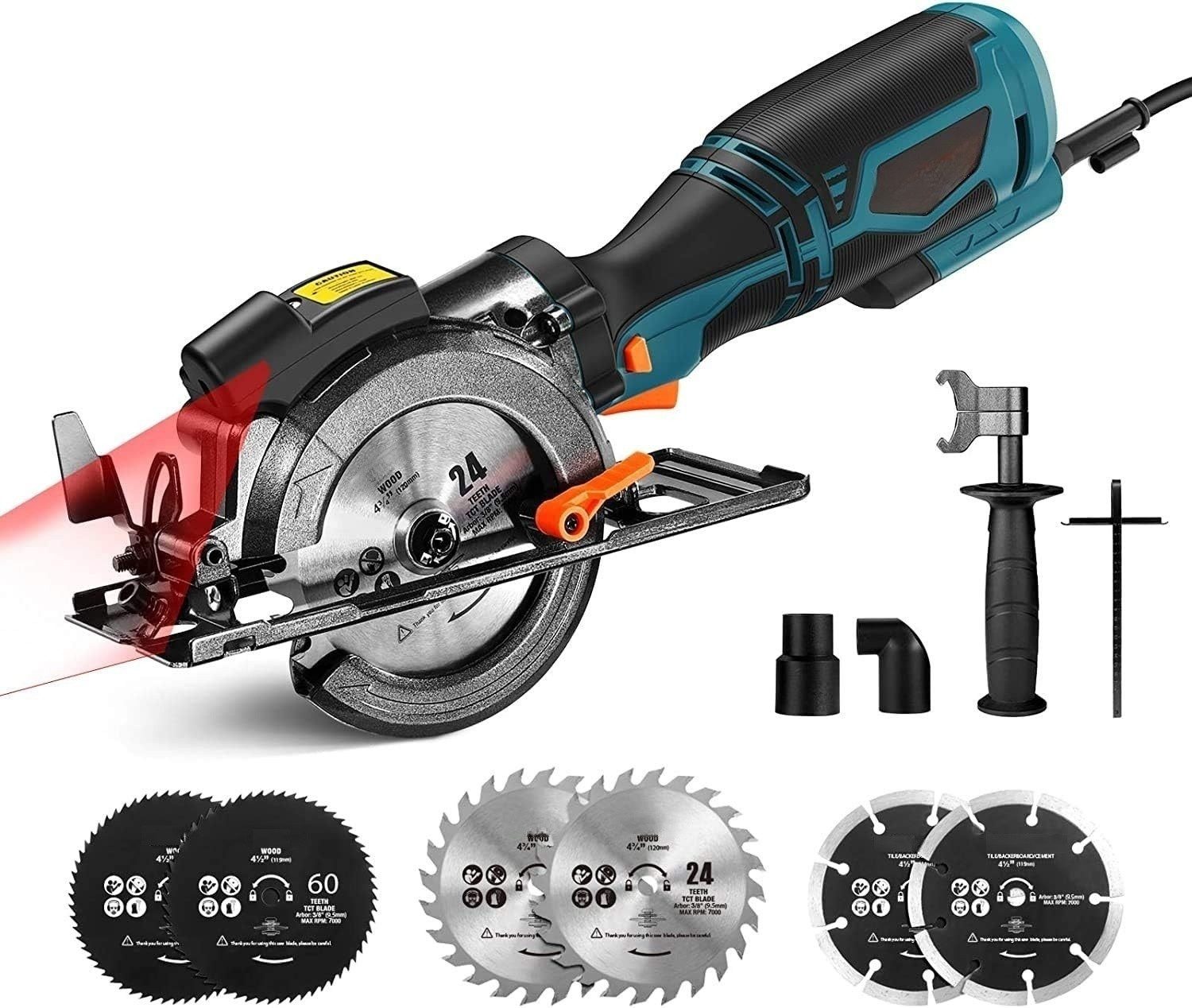 DOVAMAN Handkreissäge mit Laser, 710W 115mm, günstig online kaufen