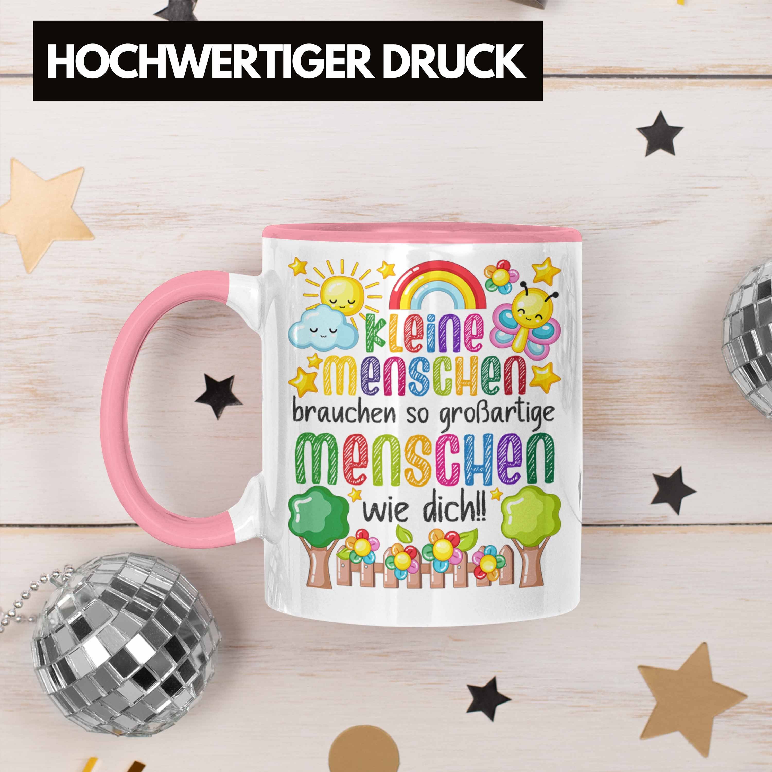Trendation Tasse Trendation - Erzieherin Tasse Geschenk Danke Dankeschön Abschiedsgesch