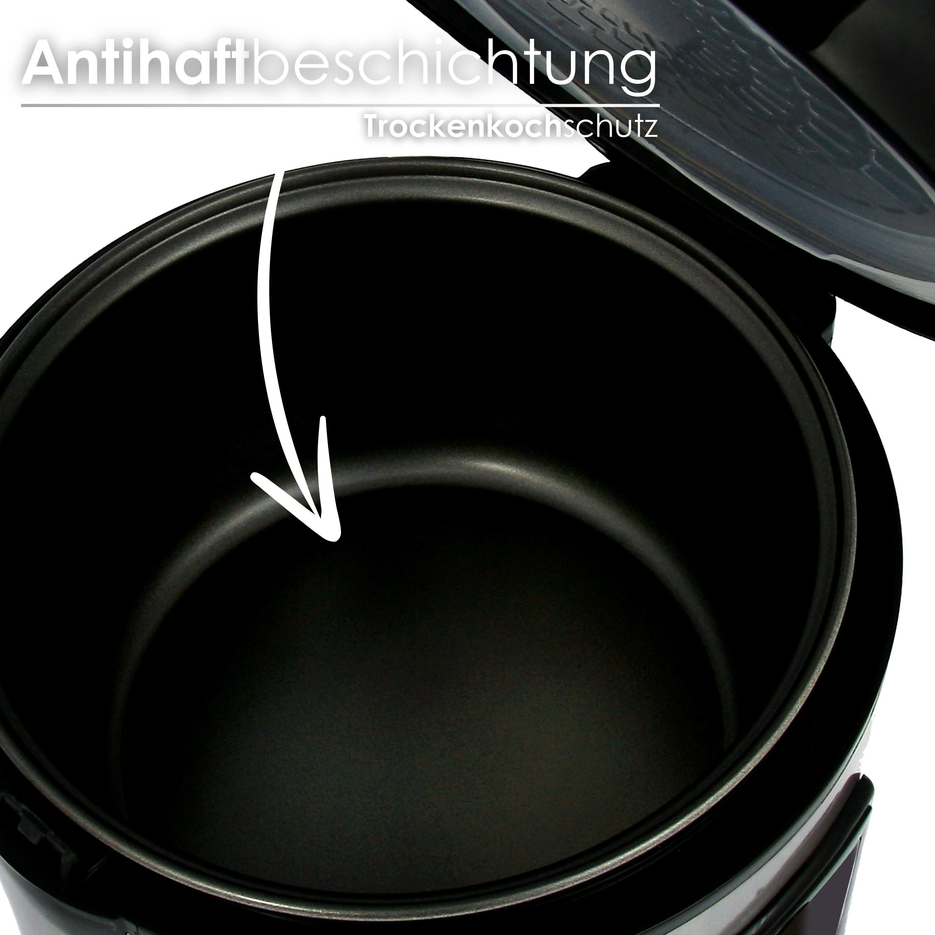 Zilan Reiskocher ZLN-2793, 500 W, Edelstahlgehäuse, Warmhaltefunktion – Bild 5 von 5