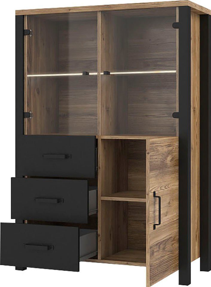 TRENDMANUFAKTUR Vitrine OLIN - TRENDMANUFAKTUR