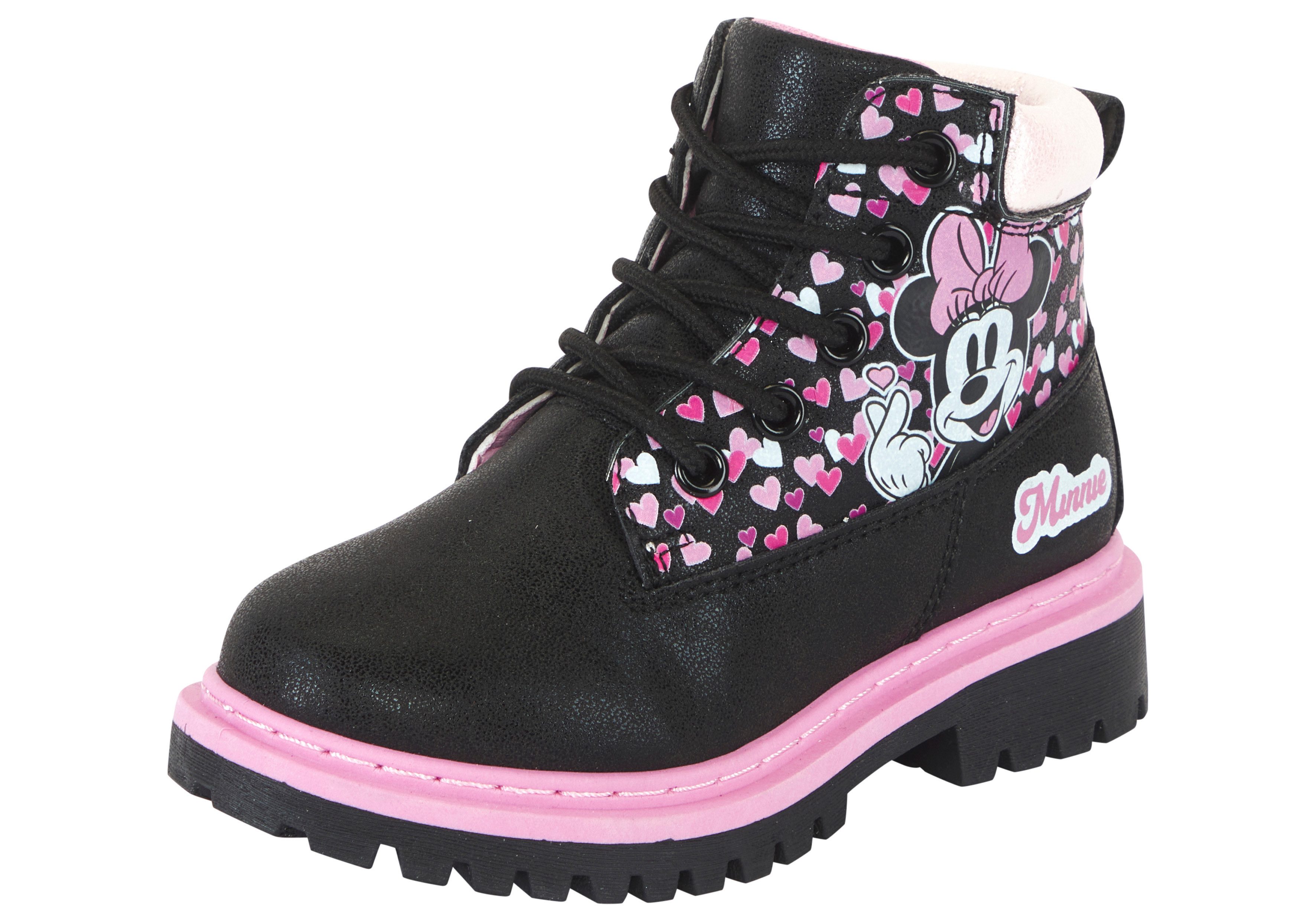 Disney Minnie Mouse Winterboots Winterschuhe, Winterboots, Schnürstiefel, Winterstiefel