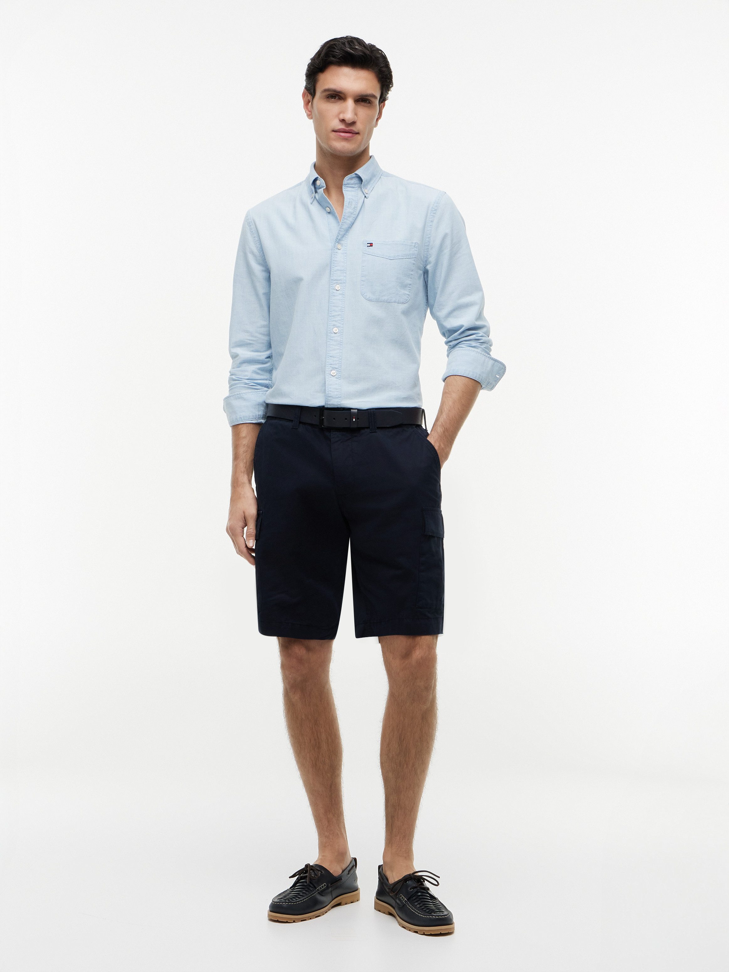 Tommy Hilfiger Cargoshorts HARLEM CARGO SHORT LW TWILL GMD – Bild 4 von 5