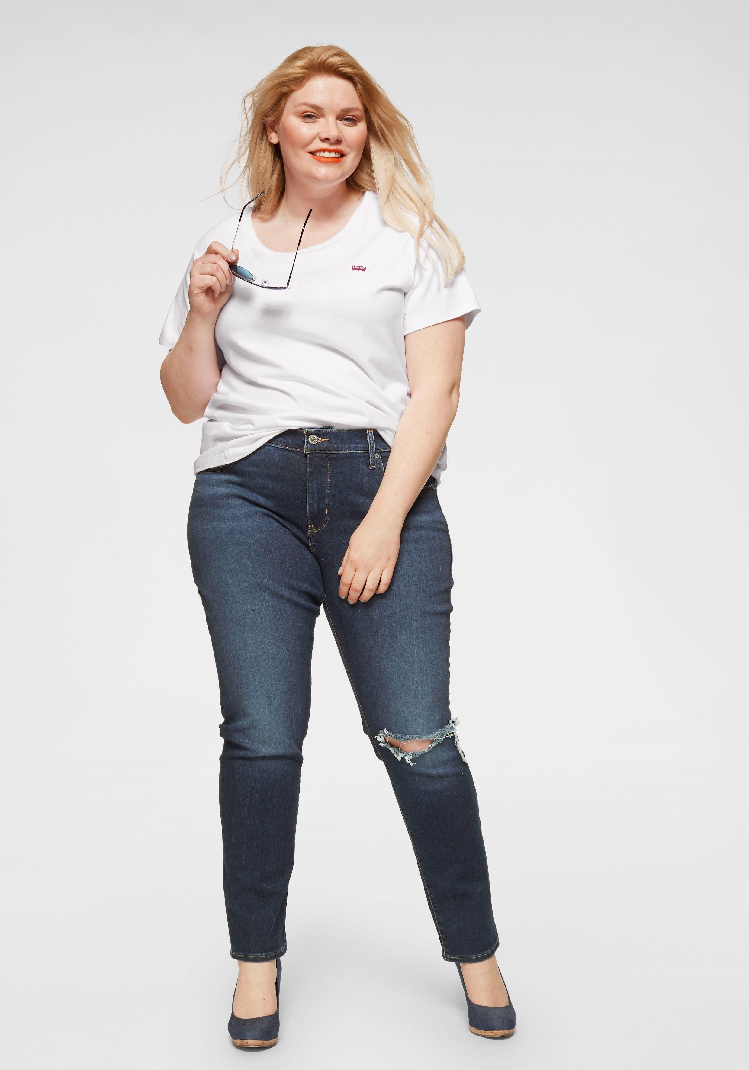 Levi's® Plus T-Shirt THE PERFECT TEE Figur umspielend – Bild 4 von 5