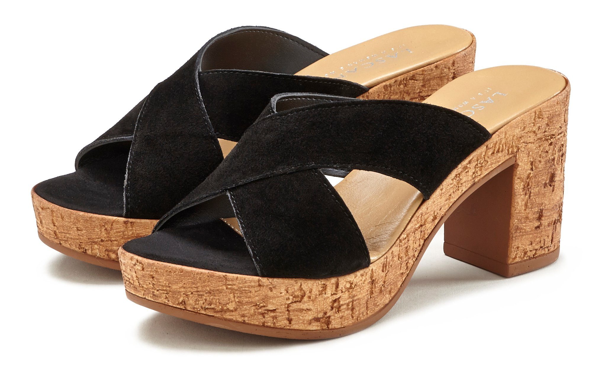 LASCANA Pantolette Mule, Sandale, offener Schuh günstig online kaufen