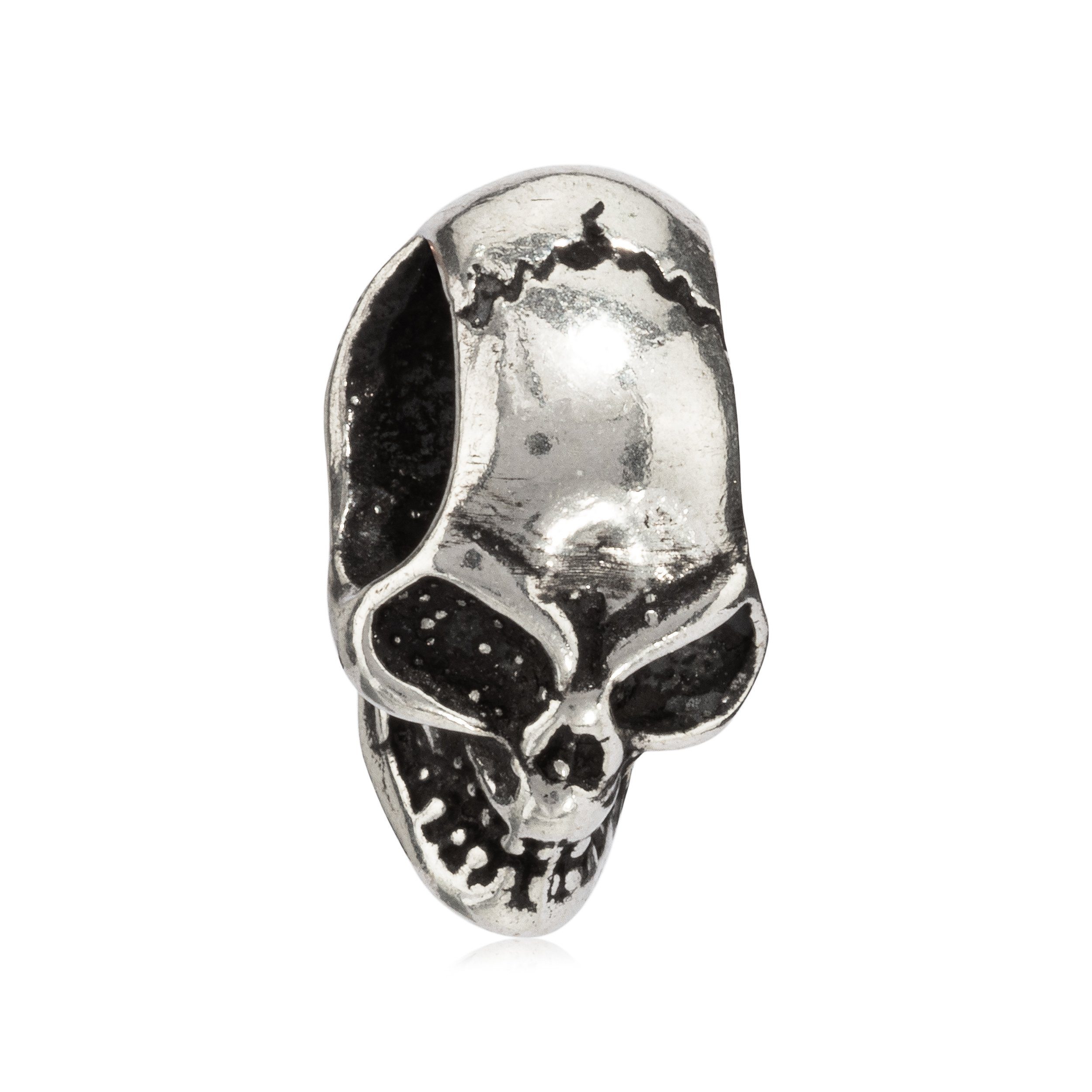 für Oxidie, 925 Silber Silberschmuck 925 Damen Silber Kettenanhänger Kettenanhänger Gothic Sterling Totenkopf NKlaus