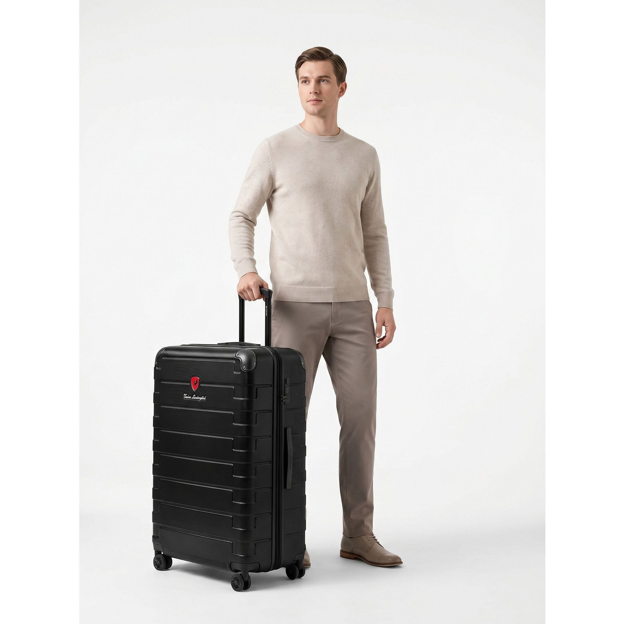 Tonino Lamborghini Hartschalen-Trolley Milano, 4 Rollen, ABS