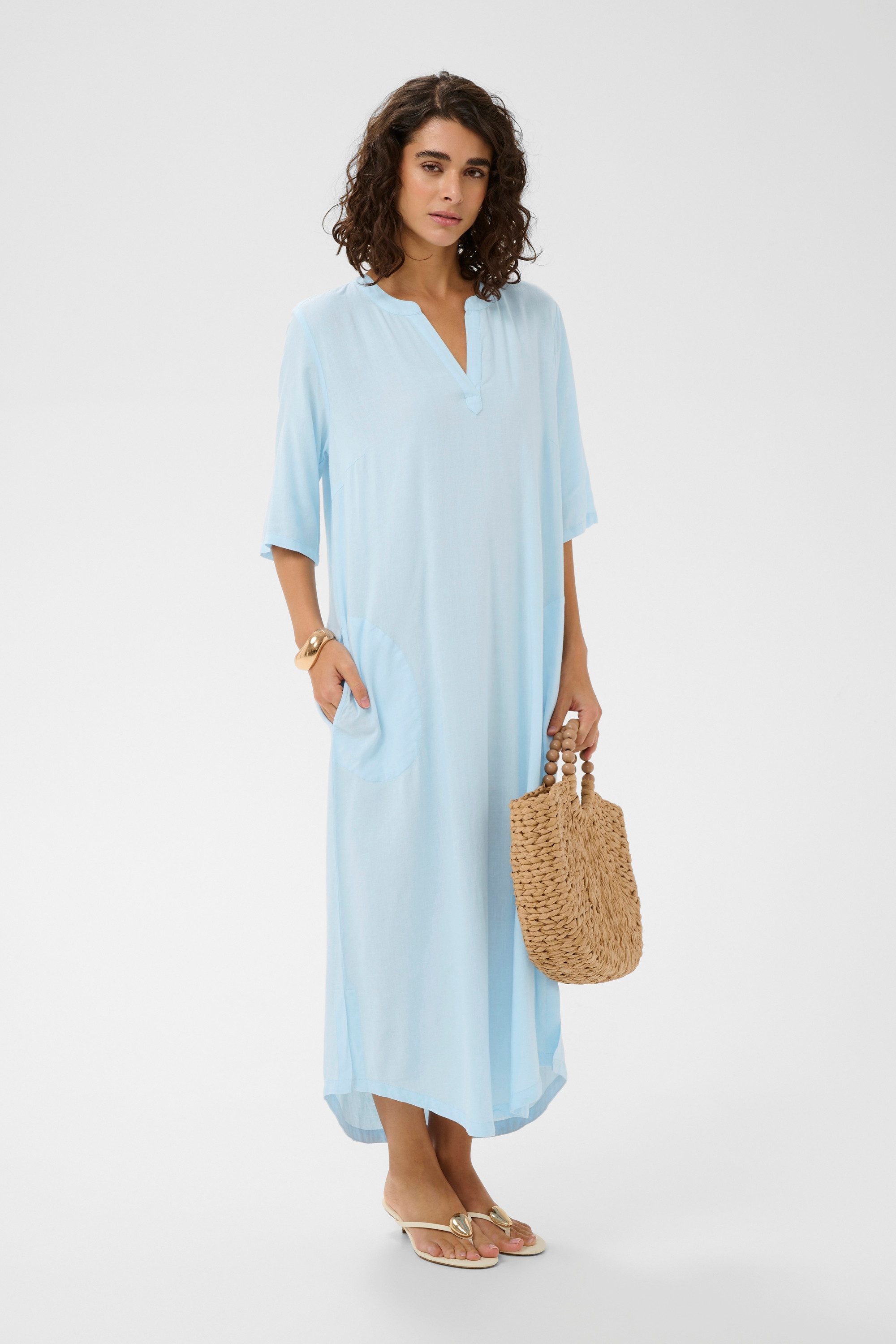 KAFFE Blusenkleid Kleid KAmilia