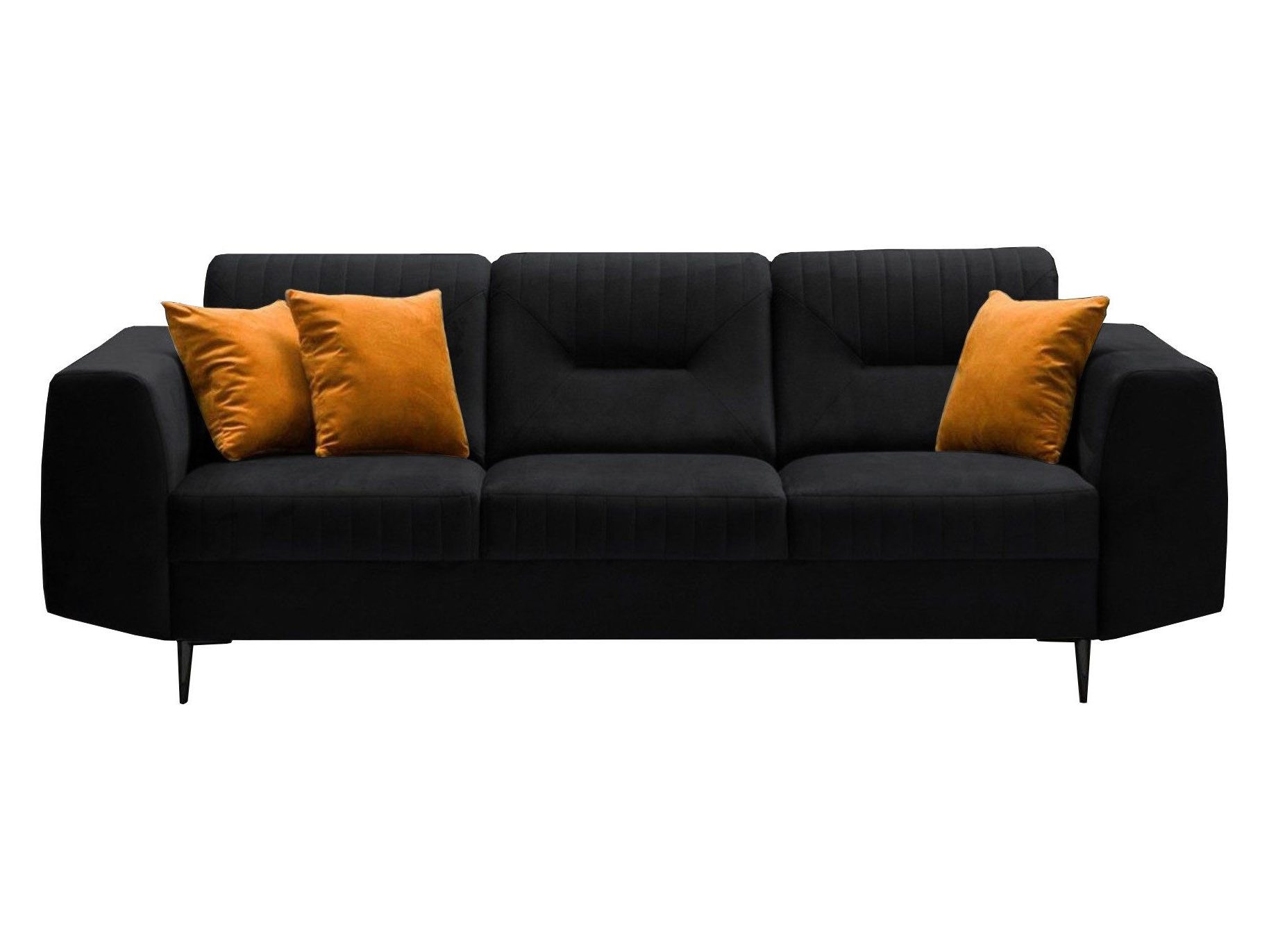 Beautysofa 3-Sitzer VENEZIA, Polstersofa im modernes Design