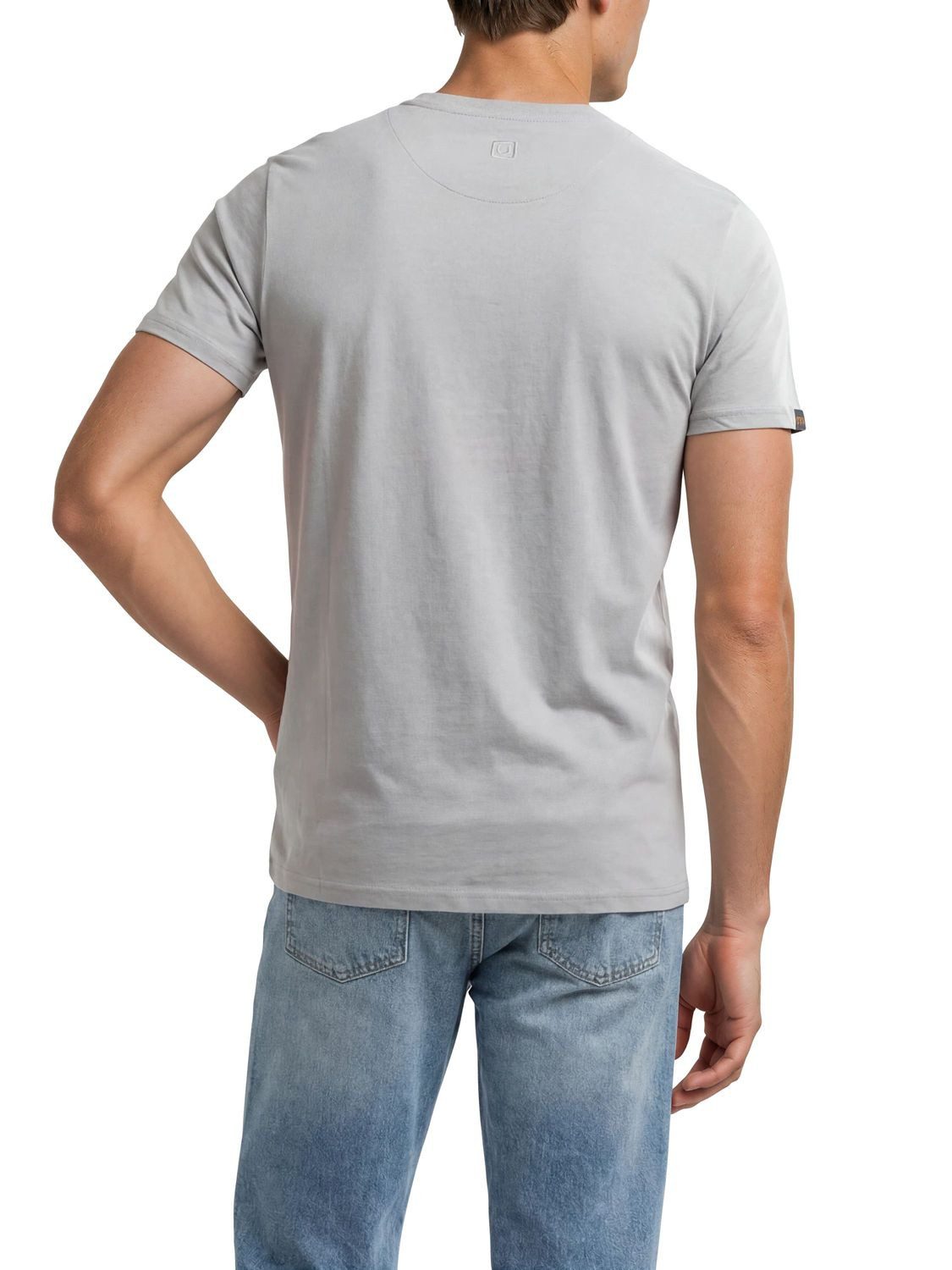 riverso T-Shirt Herren Basic Shirt RIVGino 3er Set Regular Fit (Vorteilspack, 3-tlg) Kurzarm Tee Shirt mit Rundhalsausschnitt aus 100% Baumwolle