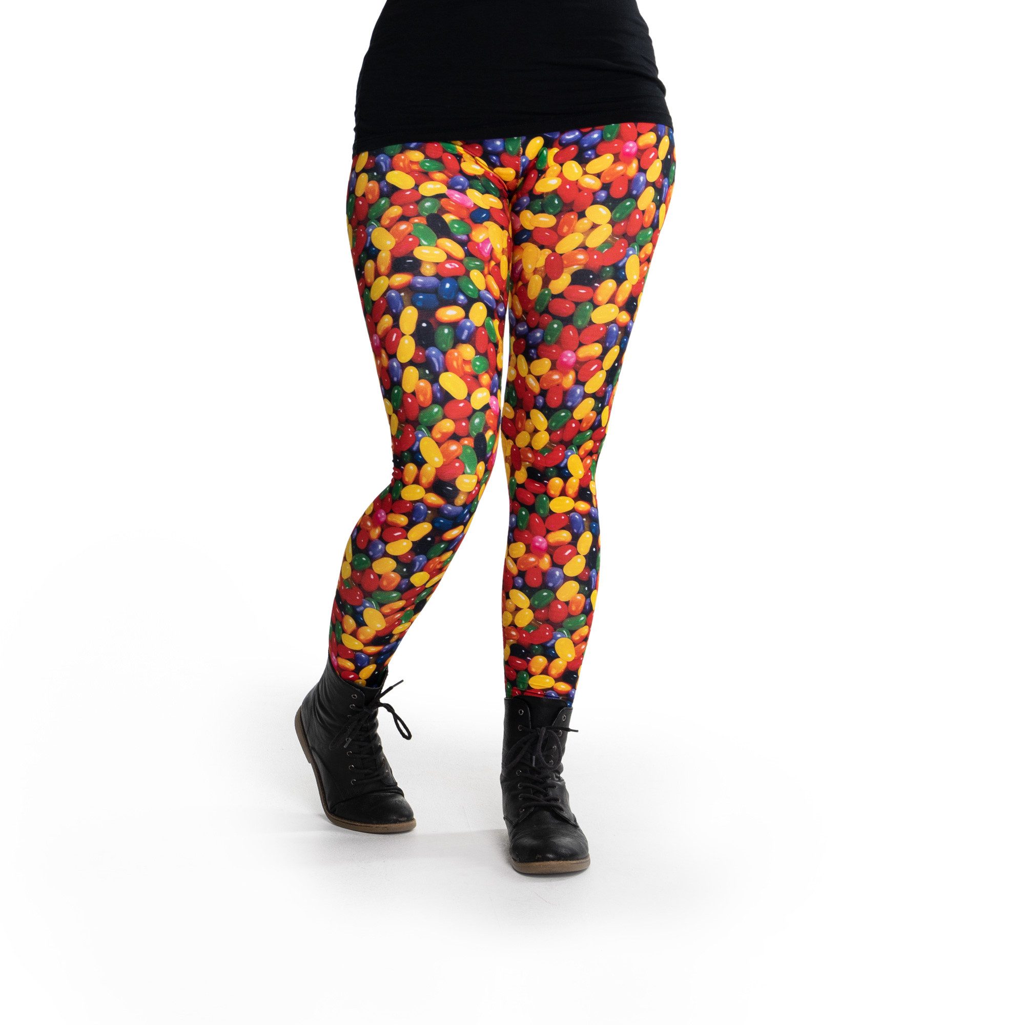 Leggings Bedruckte Motiv-Leggings (Einheitsgröße) - Design Sweets