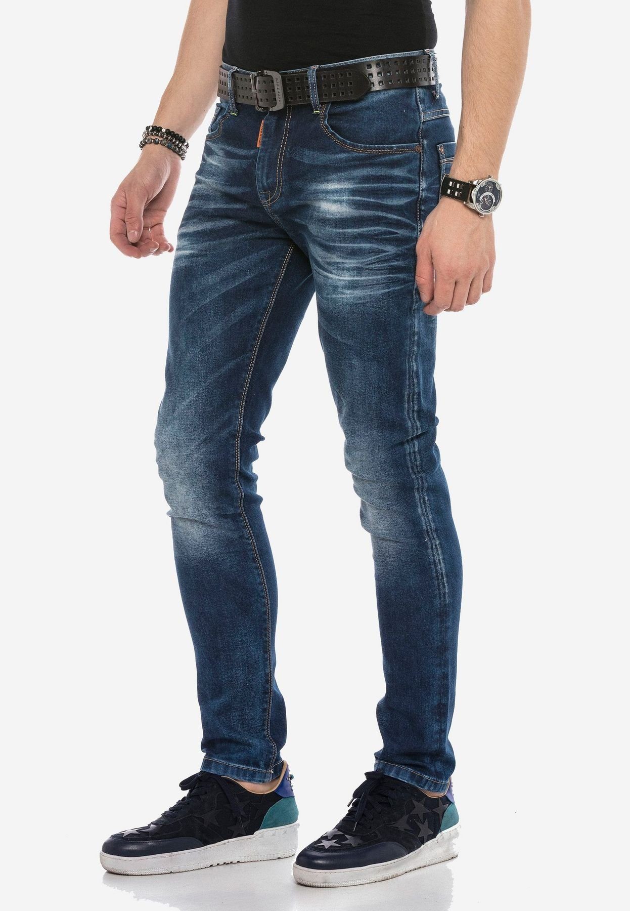 Baxx & Straight-Jeans Cipo