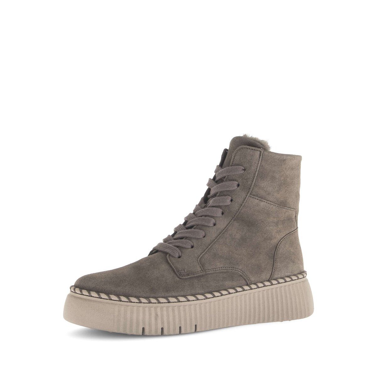 Gabor Plateau Stiefelette Rauleder Plateaustiefelette günstig online kaufen