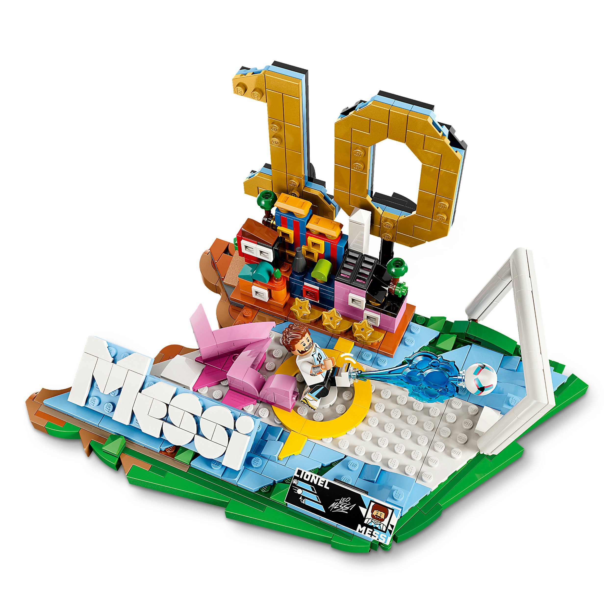 LEGO® Lionel Messi – Fußball-Highlights (43011), LEGO Editions Football Konstruktionsspielsteine, (500 St) – Bild 4 von 5
