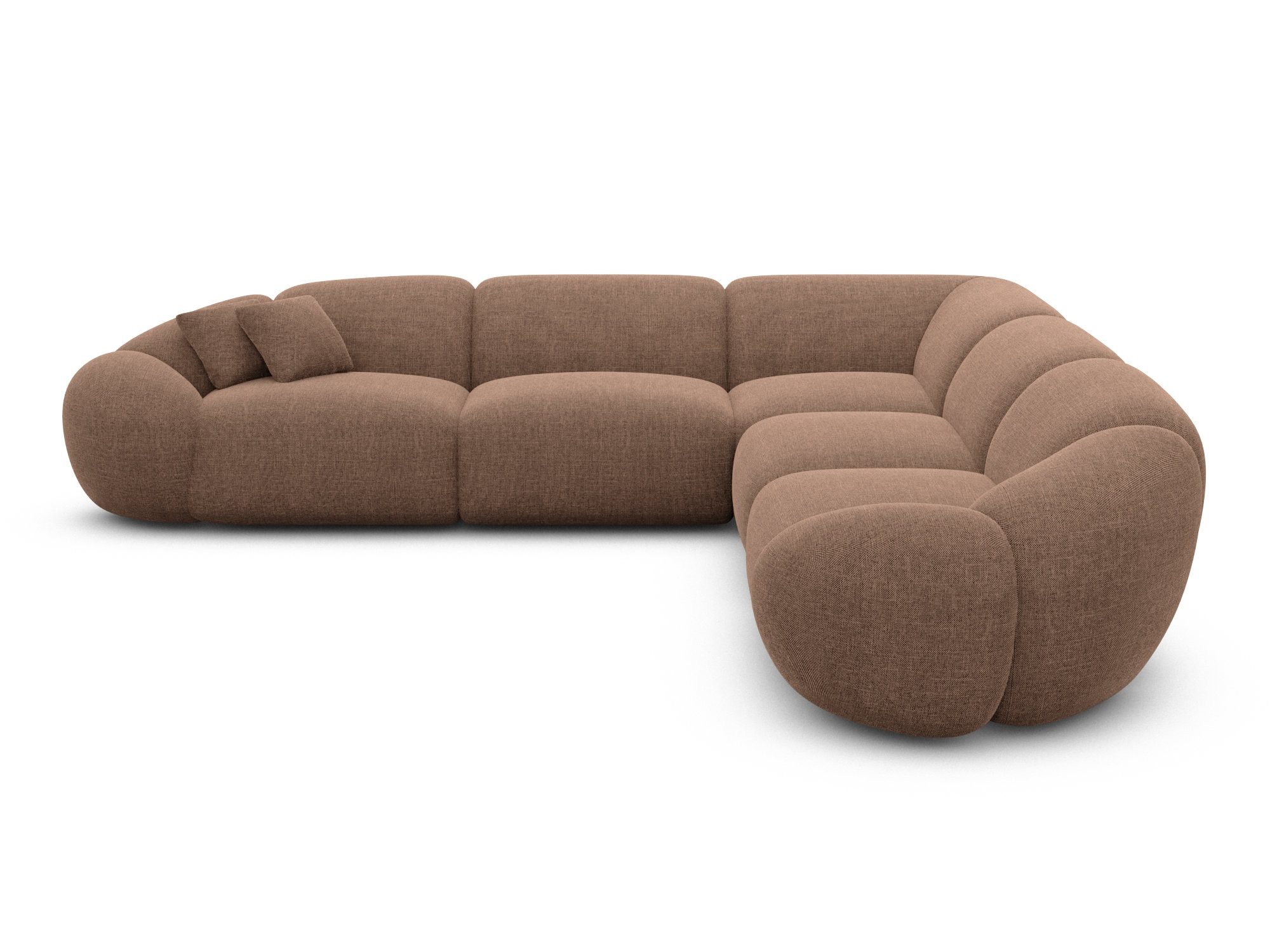 Sofa Dreams Ecksofa Polster Ecksofa Solverde L Form, Ecksofa, L-Form, Zeitloser Look in L-Form, 2 Zierkissen inklusive