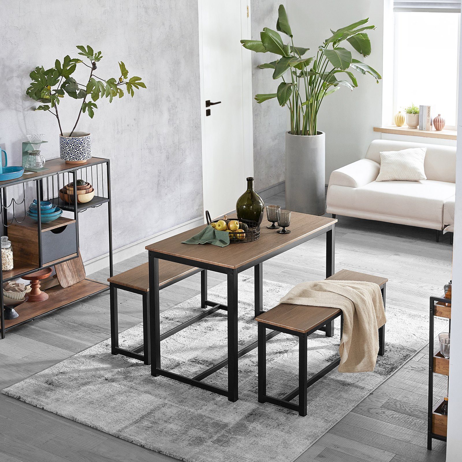 SoBuy Essgruppe OGT25, (3-tlg), 3-teilig Essgruppe günstig online kaufen