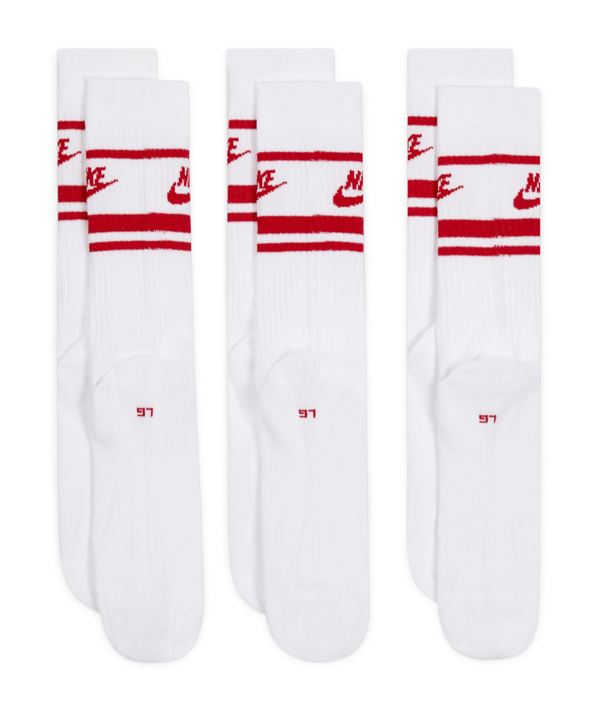 Nike Sportswear Freizeitsocken Nike Sportswear Essential Crew Stripe Socken günstig online kaufen