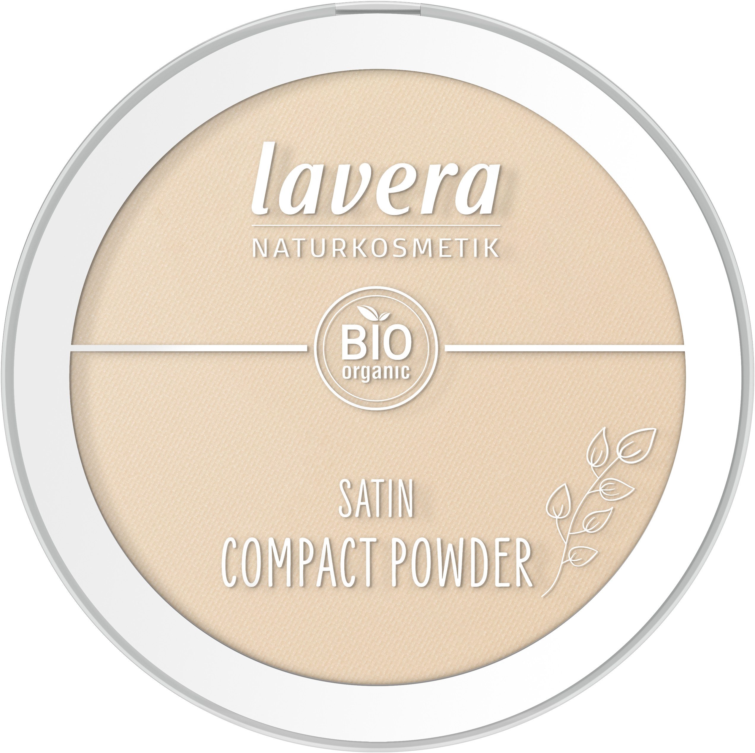 lavera Foundation Satin Compact Powder -Tanned 03-