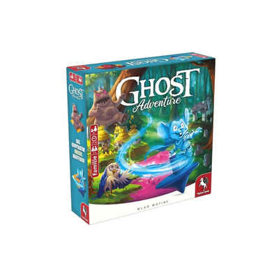 Pegasus Spiele Spiel, Familienspiel 57160G - Ghost Adventure, Brettspiel, 1-4 Spieler, ab 8..., Familienspiel