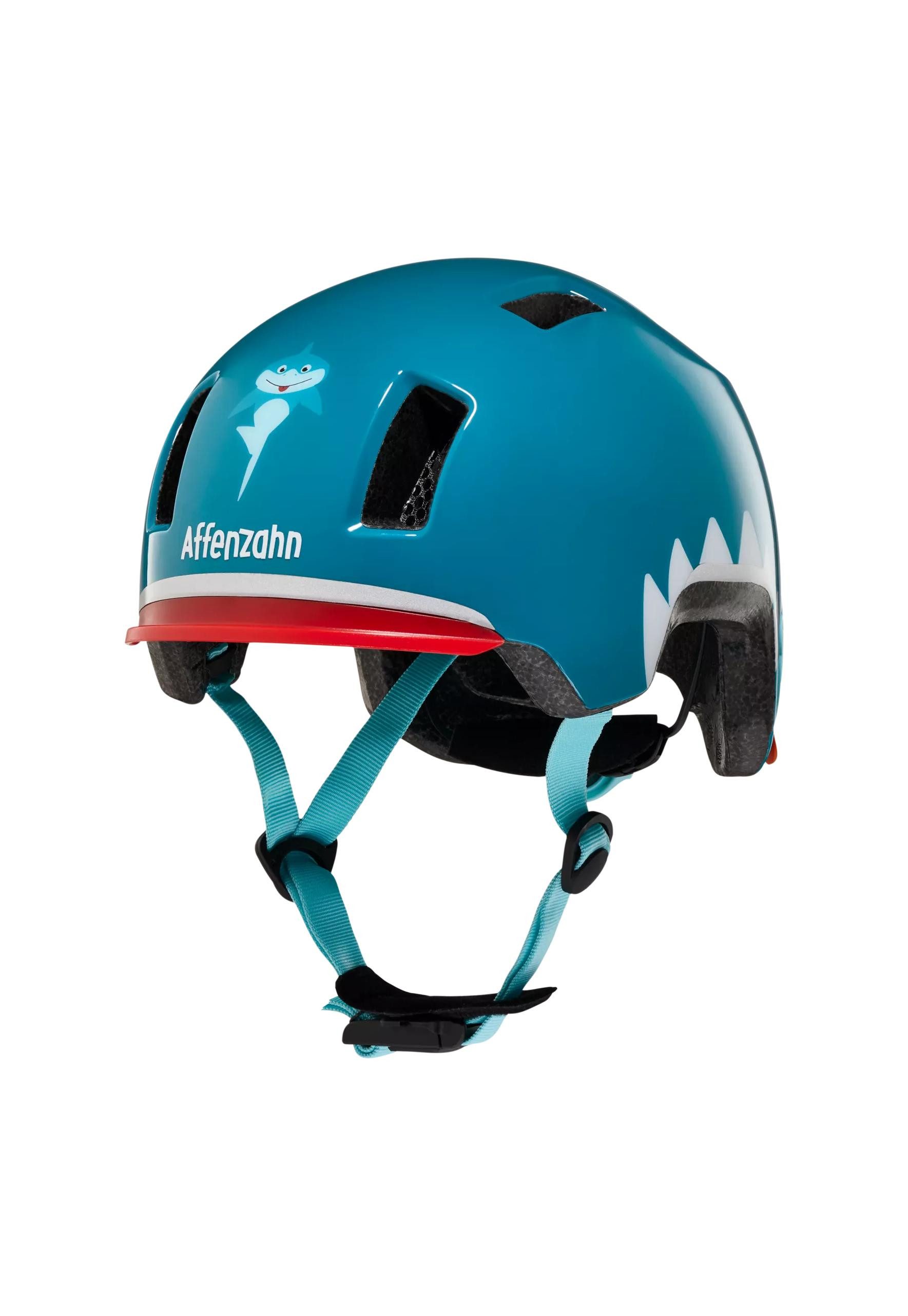 Affenzahn Kinderfahrradhelm Fahrradhelm, mit integriertem Rücklicht