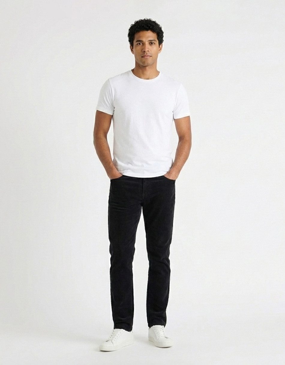 Cordhose Herren Cordhose 5-Pocket SLIM FIT modisch lässig elastisch