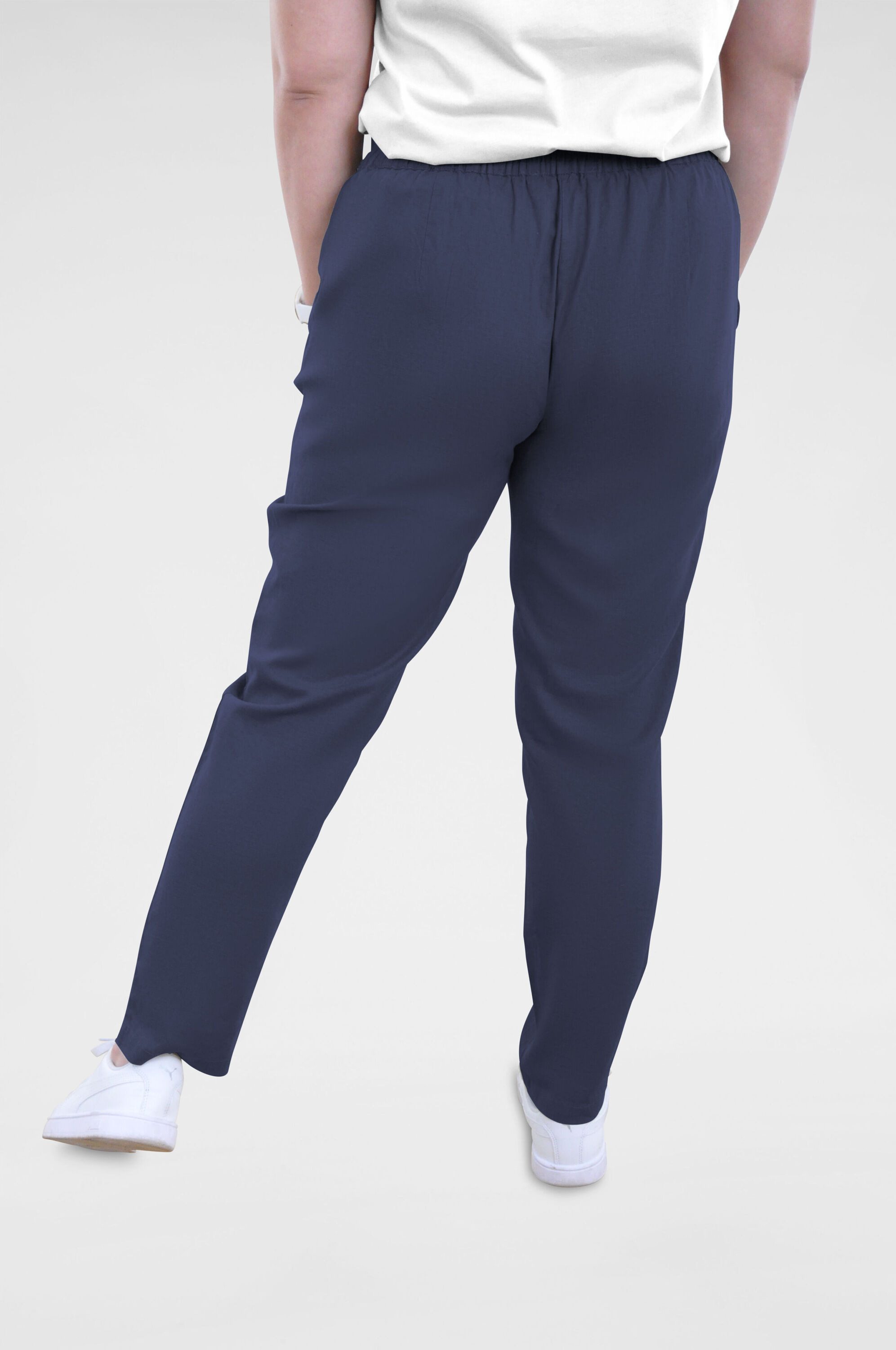 NAVIGAZIONE Stoffhose Damen Leinenhose