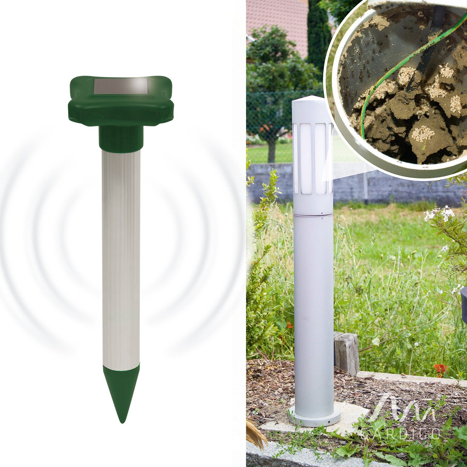 Gardigo VibrationsTierabwehr »Solar Ameisen Abwehr«, ideal bei
