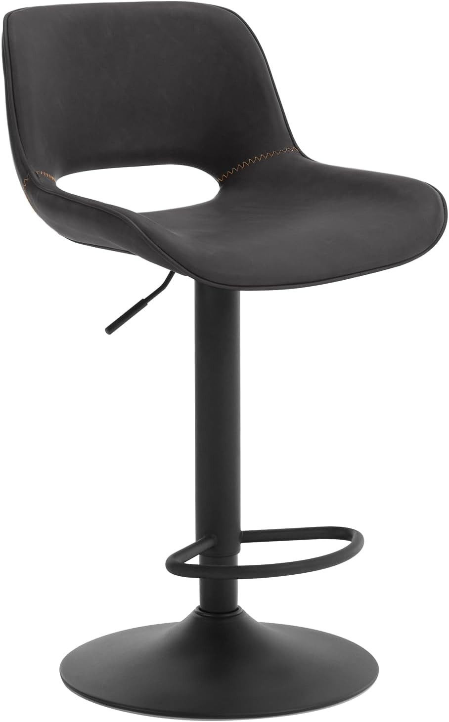 Woltu Barhocker (1 St), höhenverstellbar, Tresenstuhl, mit Fußstütze günstig online kaufen