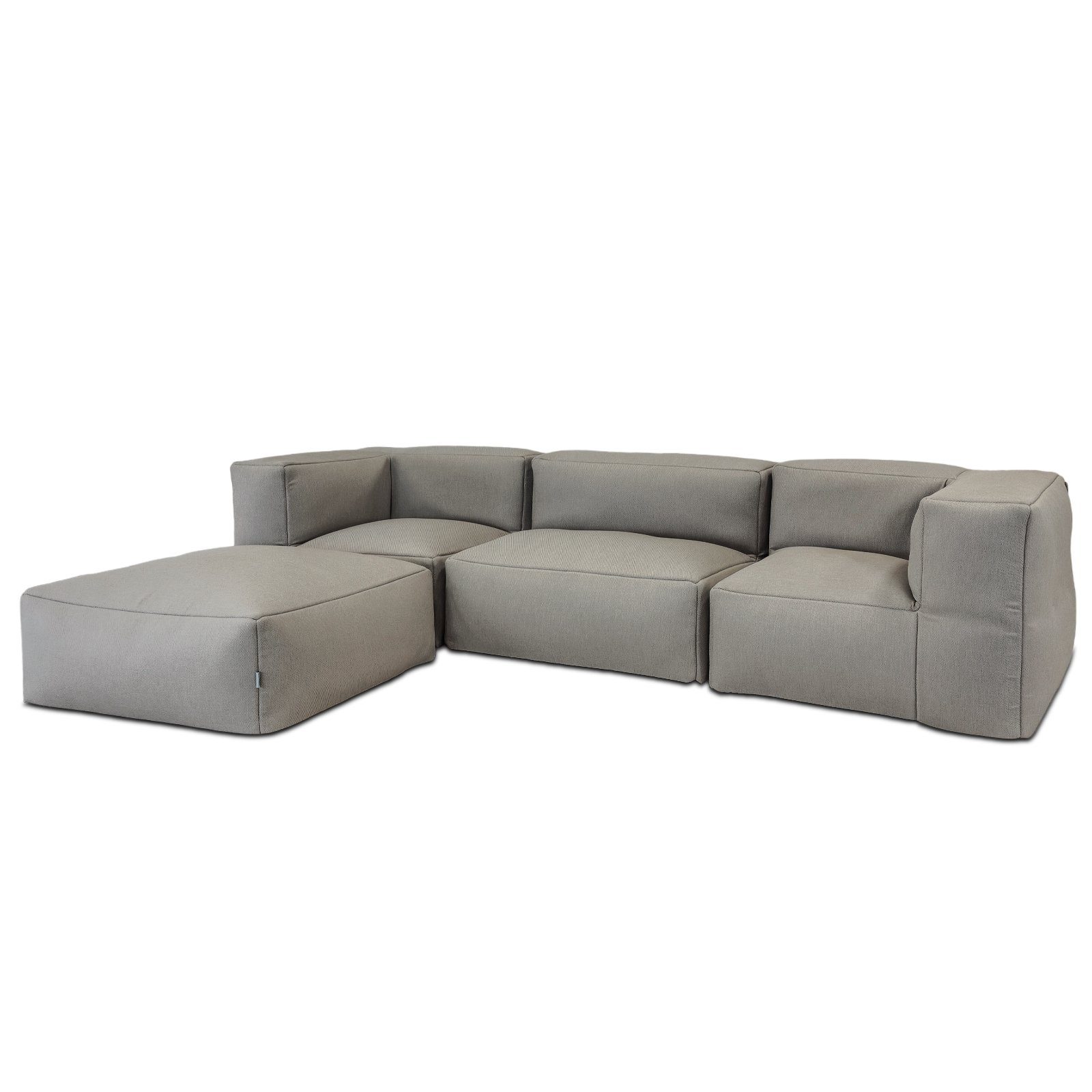 osoltus Garten-Essgruppe osoltus Linnea Premium Modular Lounge 4tlg Axroma Olefin charcoal grau