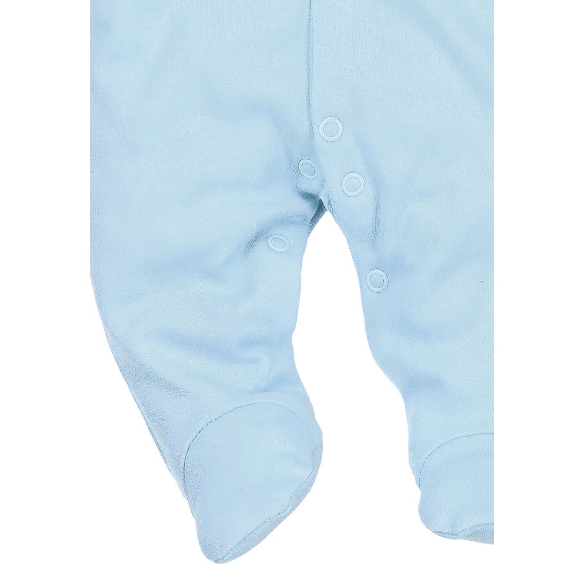 NINI Strampler Basic Unisex Kinder Einteiler, Overall, Babyanzug, Babyoverall, Babyanzug