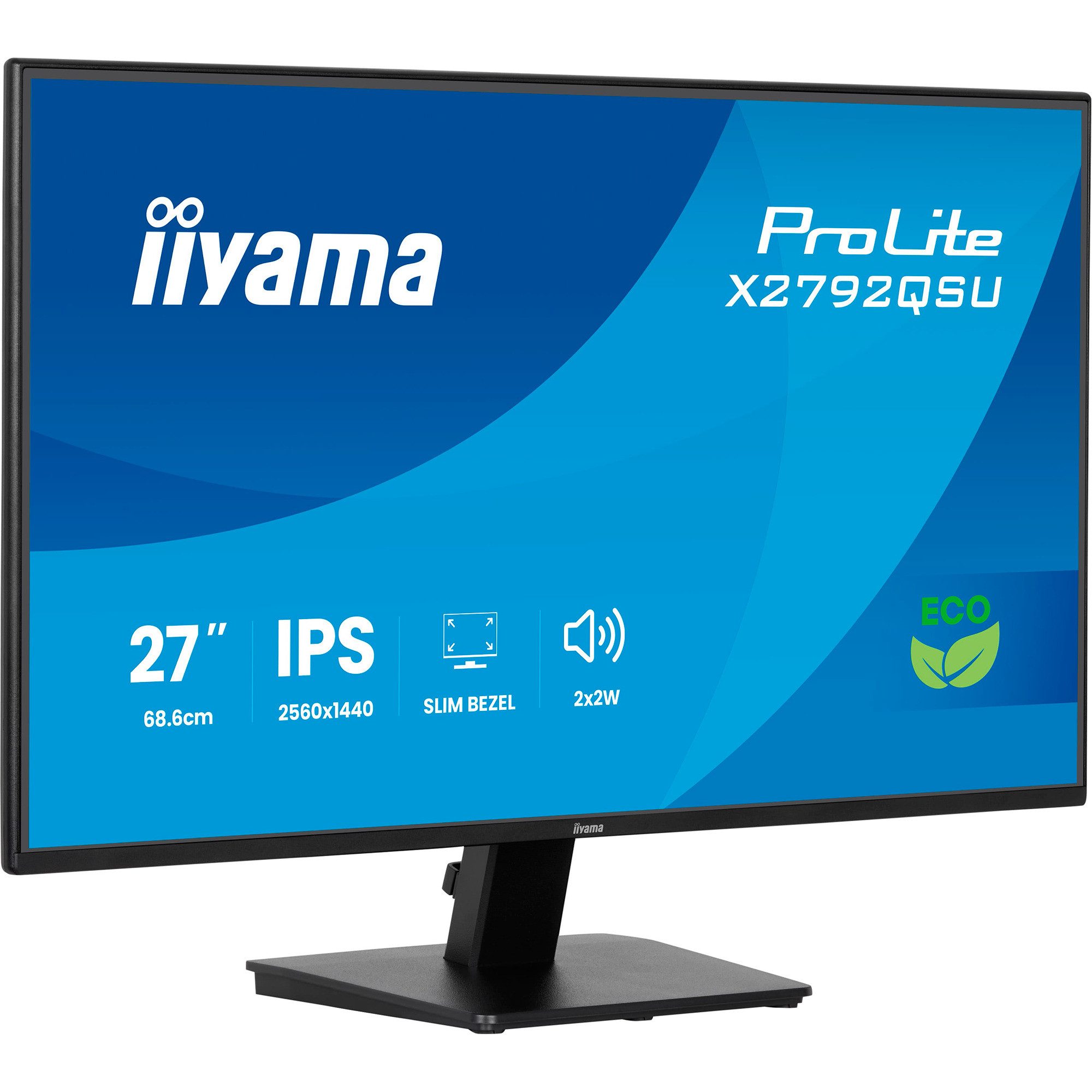 Iiyama iiyama ProLite X2792QSU-B1, LED-Monitor, (QHD, TFT-Monitor (2560 x 1440 px)