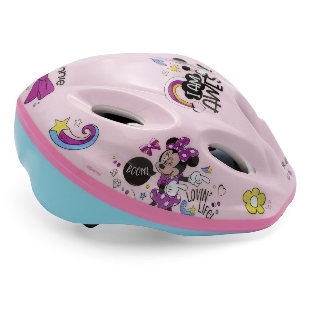 Seven Polska Kinderfahrradhelm Disney "Minnie BOOM", verstellbar, 52-56cm, ab ca. 6 Jahre