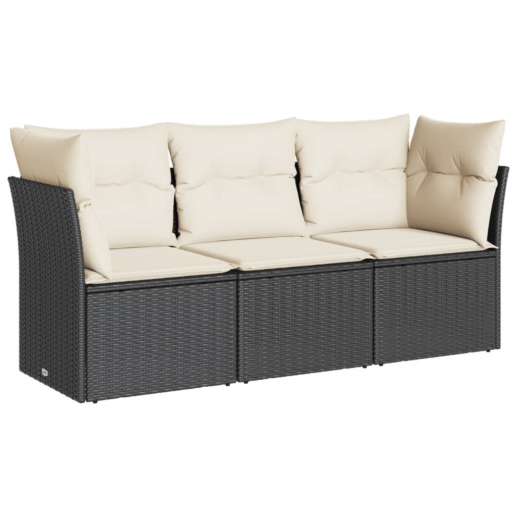 vidaXL Gartenlounge-Set 3-tlg. Garten-Sofagarnitur mit Kissen günstig online kaufen
