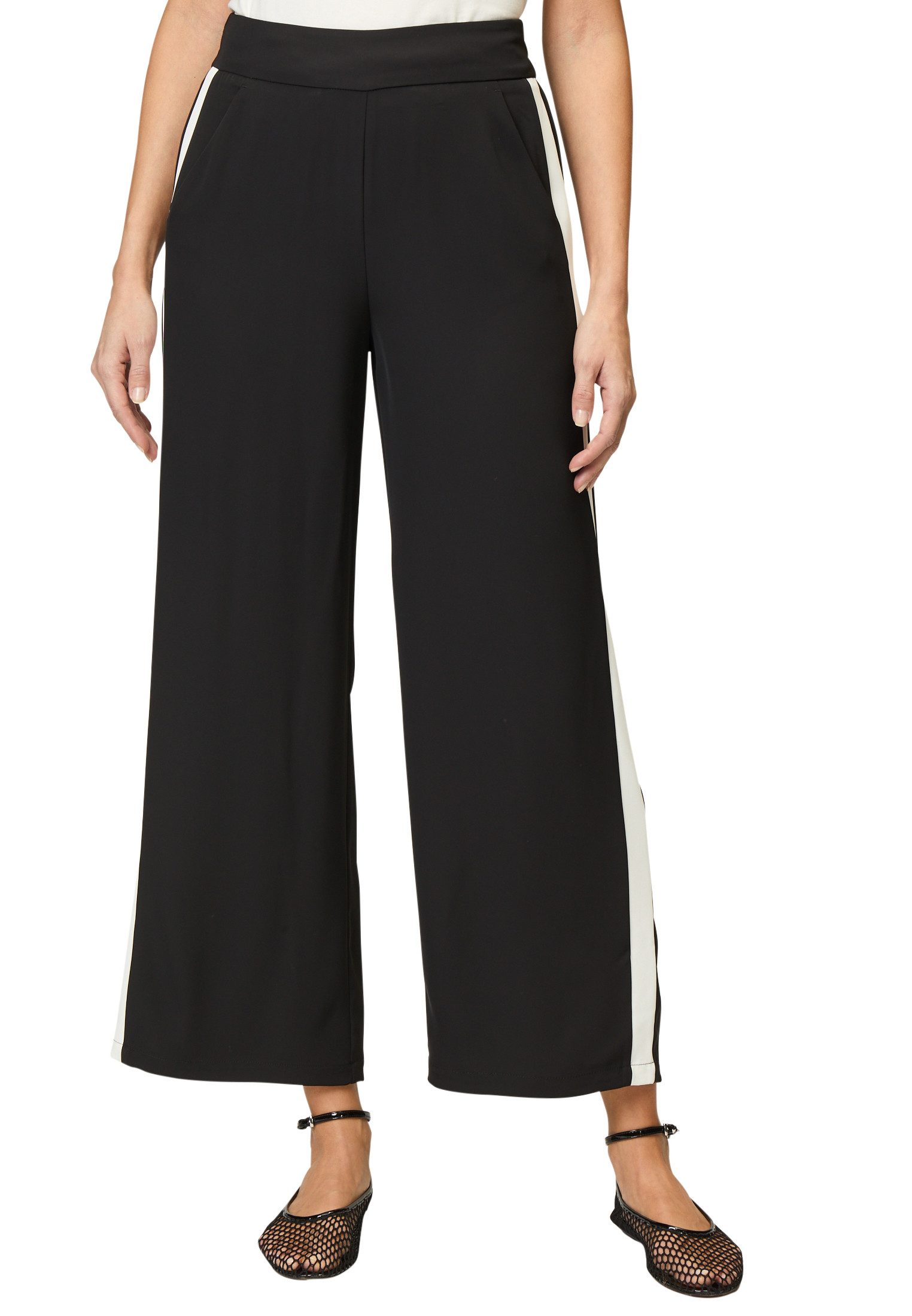 Stoffhose zero Hose mit Kontraststreifen 30 Inch