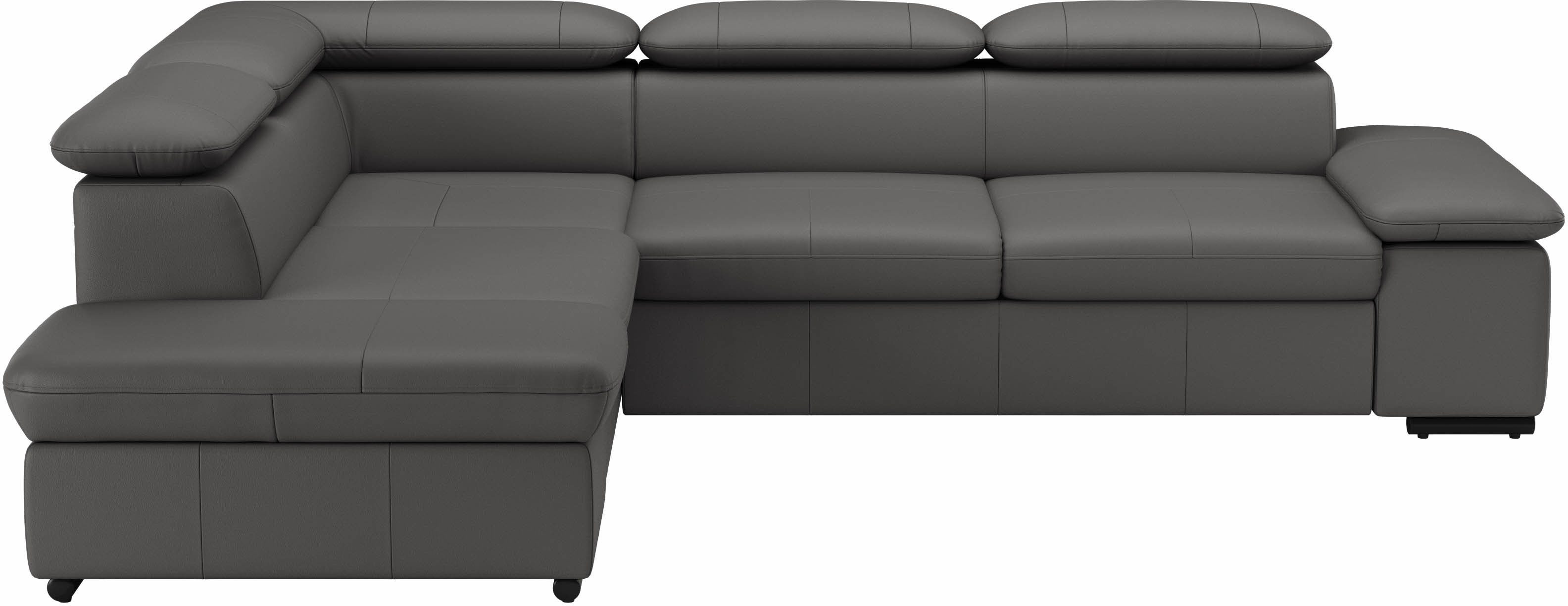 sit&more Ecksofa Alcudia L-Form, mit Armteilverstellung, günstig online kaufen