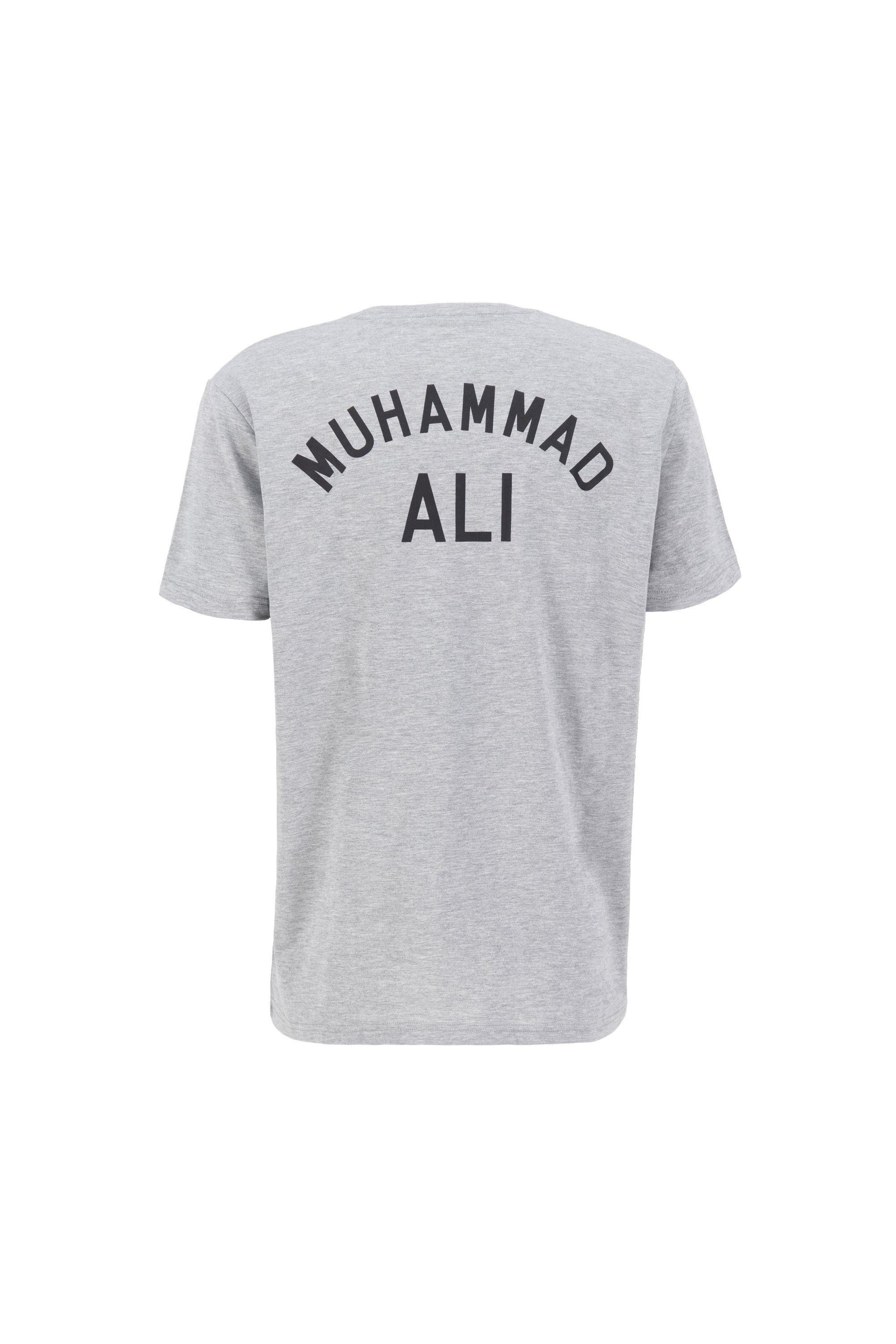 - T-Shirt Alpha Industries Men Ali grey heather T Muhammad Industries BP Alpha T-Shirts