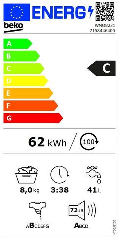 Energieeffizienzklasse: C