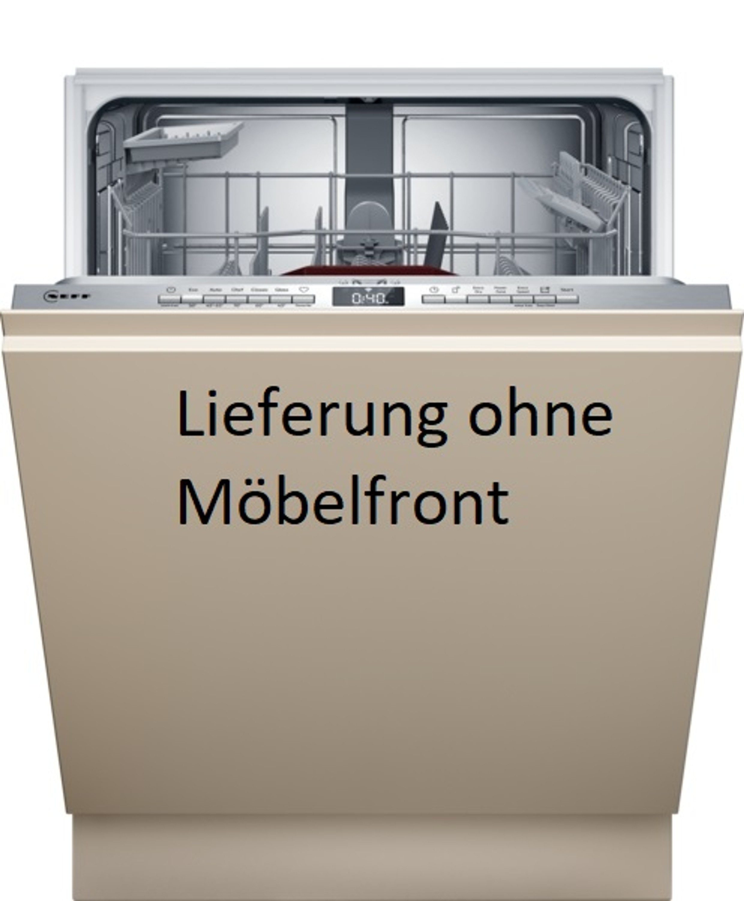 NEFF vollintegrierbarer Geschirrspüler N 50 S155EAX16E, 9 l, 13 Maßgedecke, Programme Download, Wifi-fähig, leise