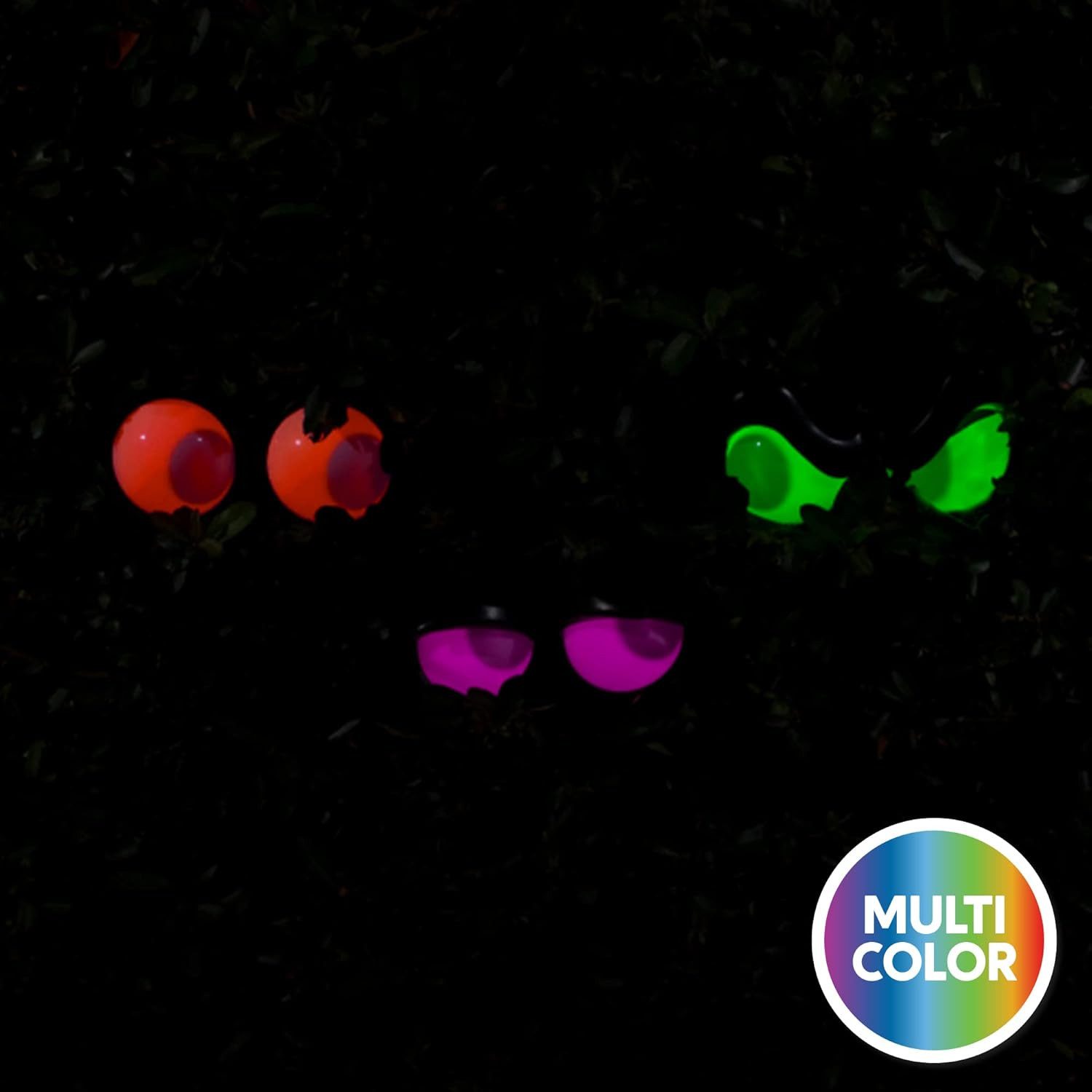 Joiedomi Lichterkette Joiedomi Halloween blinkende Augen Lichter, 3 Stk., dunkel aktiviert – Bild 5 von 5