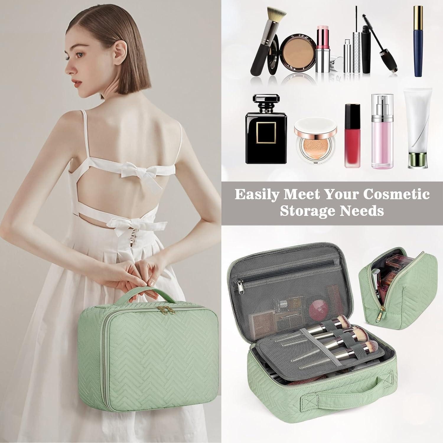 LuxusKollektion Kosmetiktasche Kosmetiktasche Kulturtasche Damen wasserdich günstig online kaufen