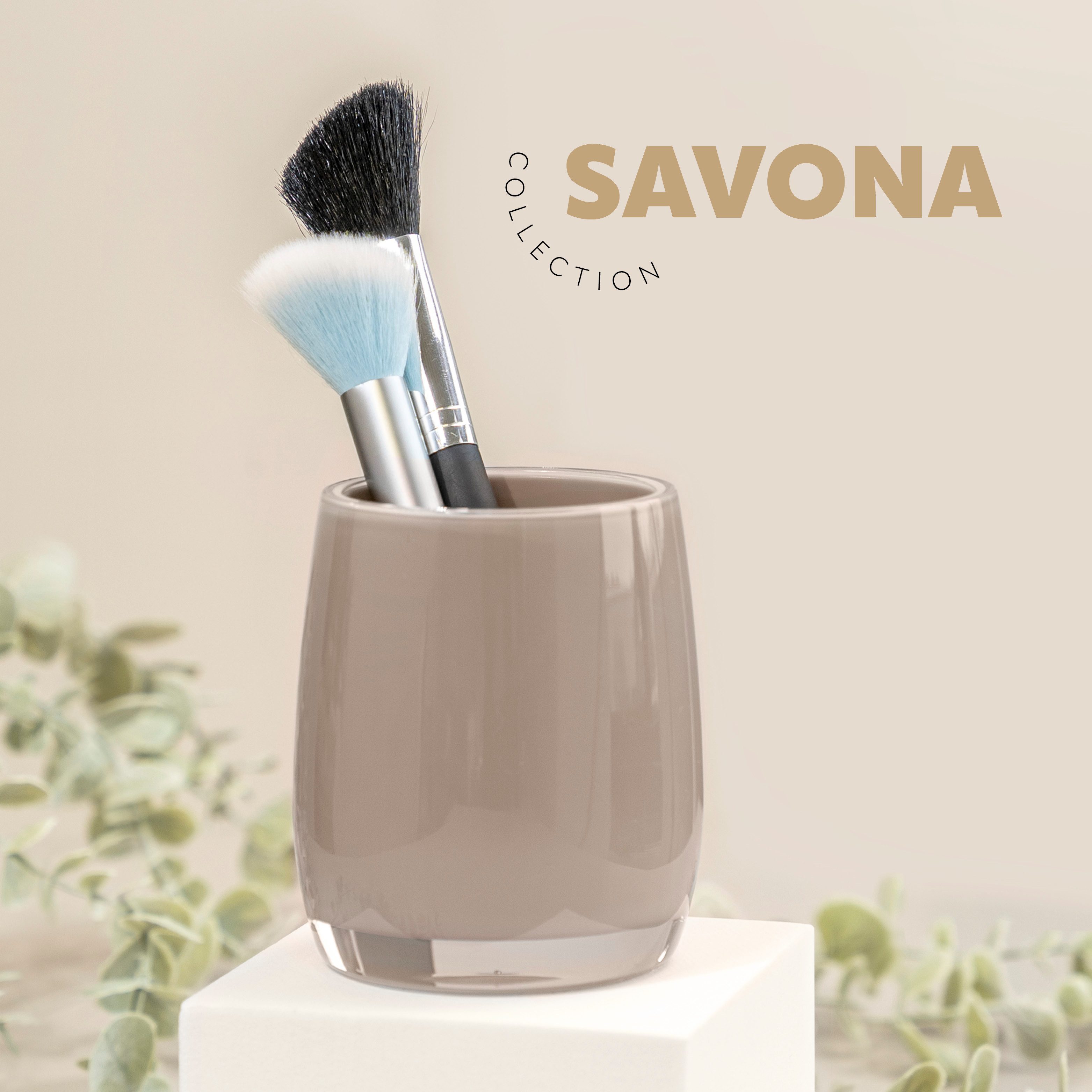 bremermann Zahnputzbecher Bad-Serie SAVONA Zahnputzbecher, Mundspülbecher a günstig online kaufen